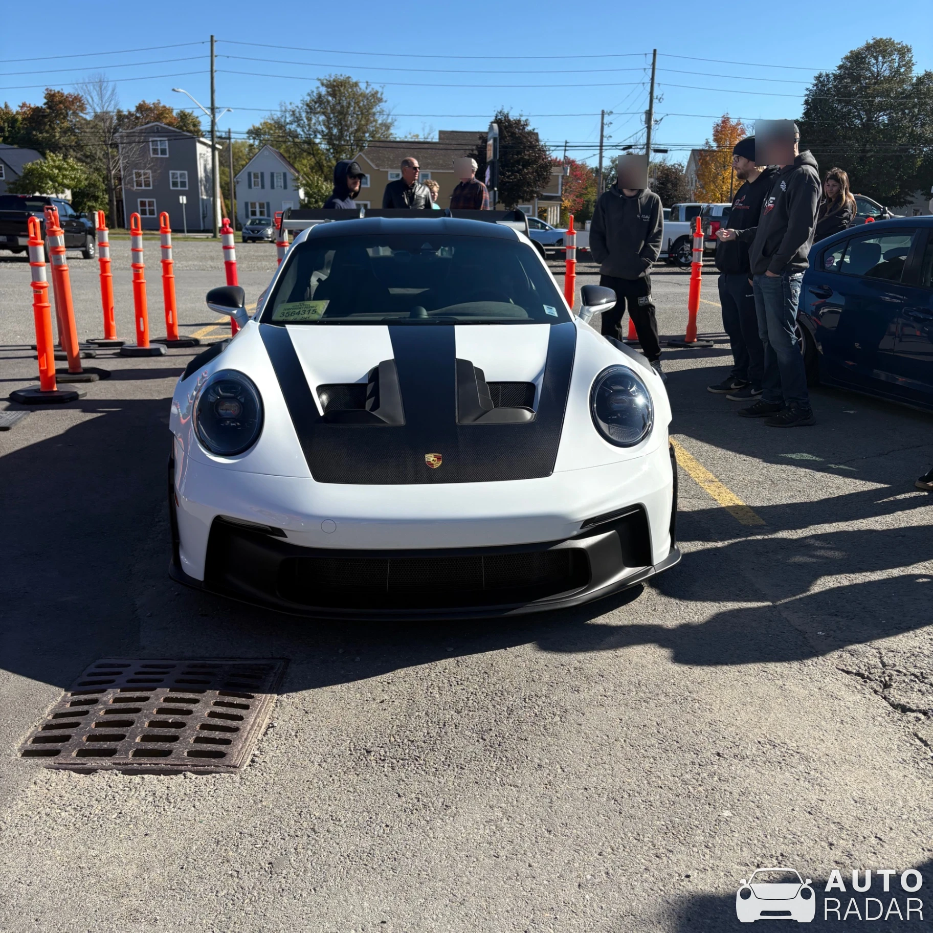 Porsche 992 GT3 RS MkI spotted in Fredericton, Canada