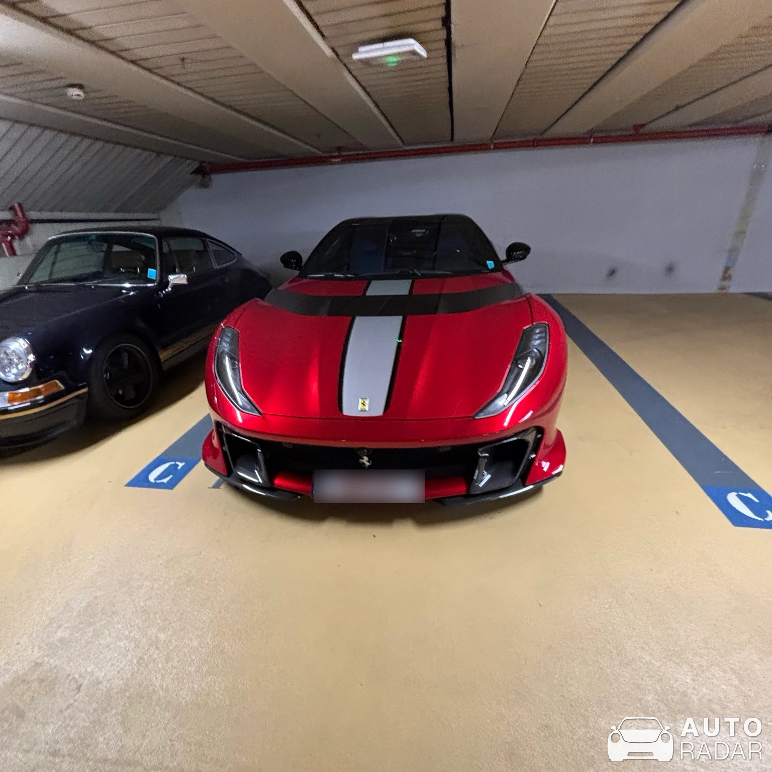 Ferrari 812 Competizione A Cavalcade 10th Anniversary Edition spotted in Monaco