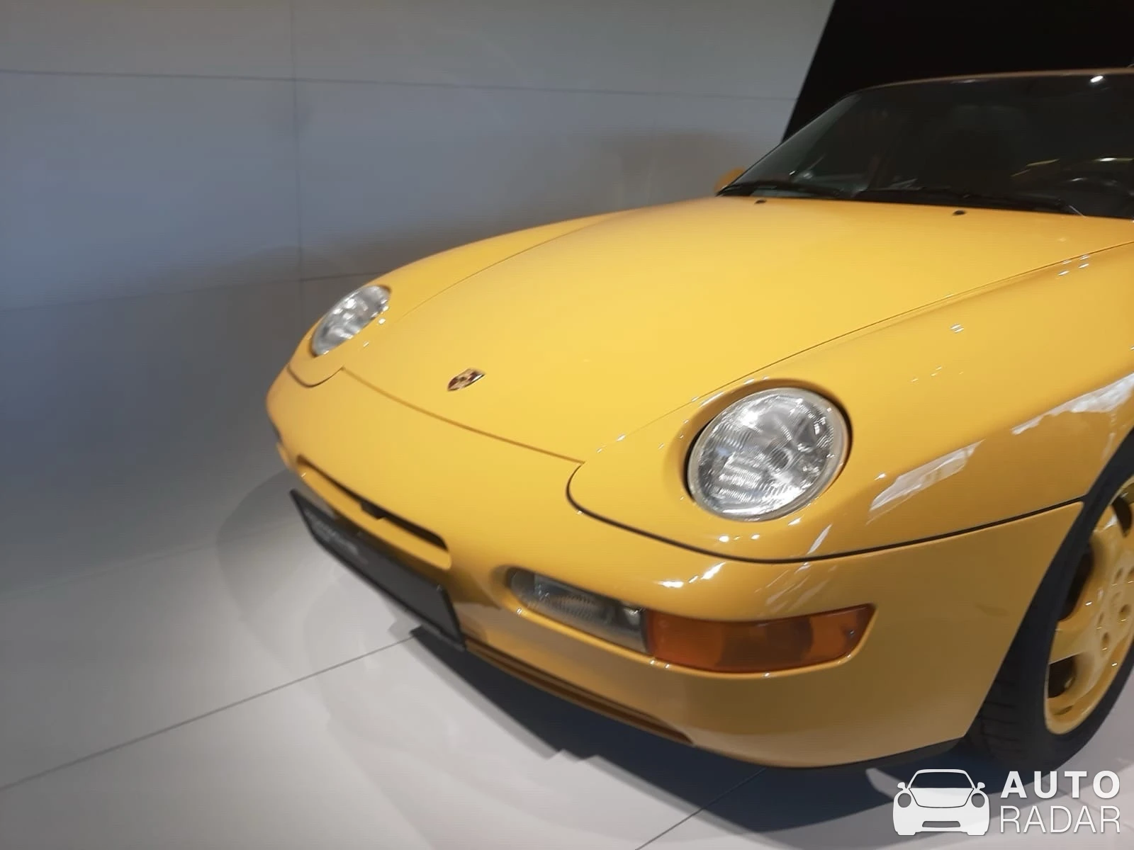 Porsche 968 CS spotted in Oradea
