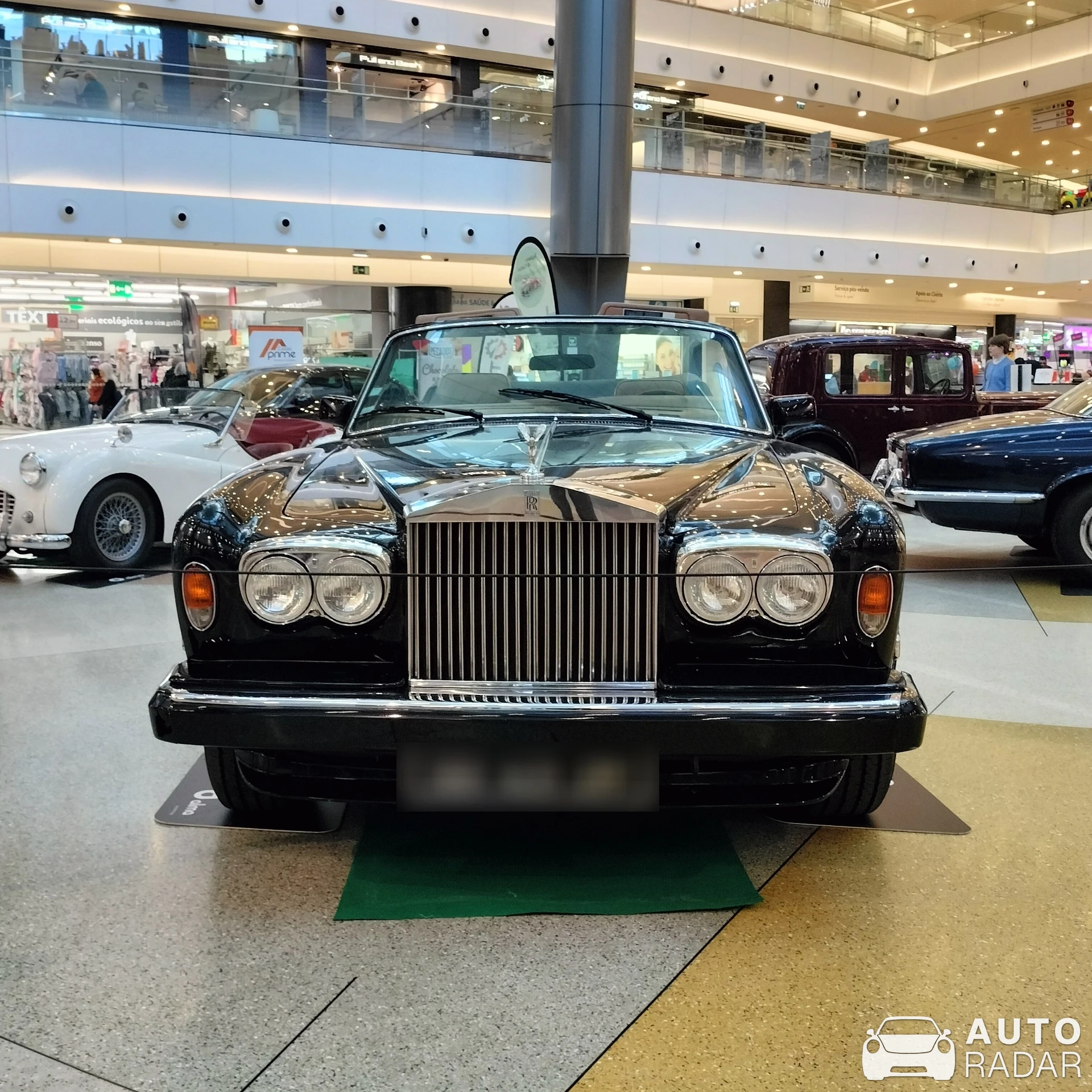 Rolls-Royce Corniche spotted in Coimbra, Portugal