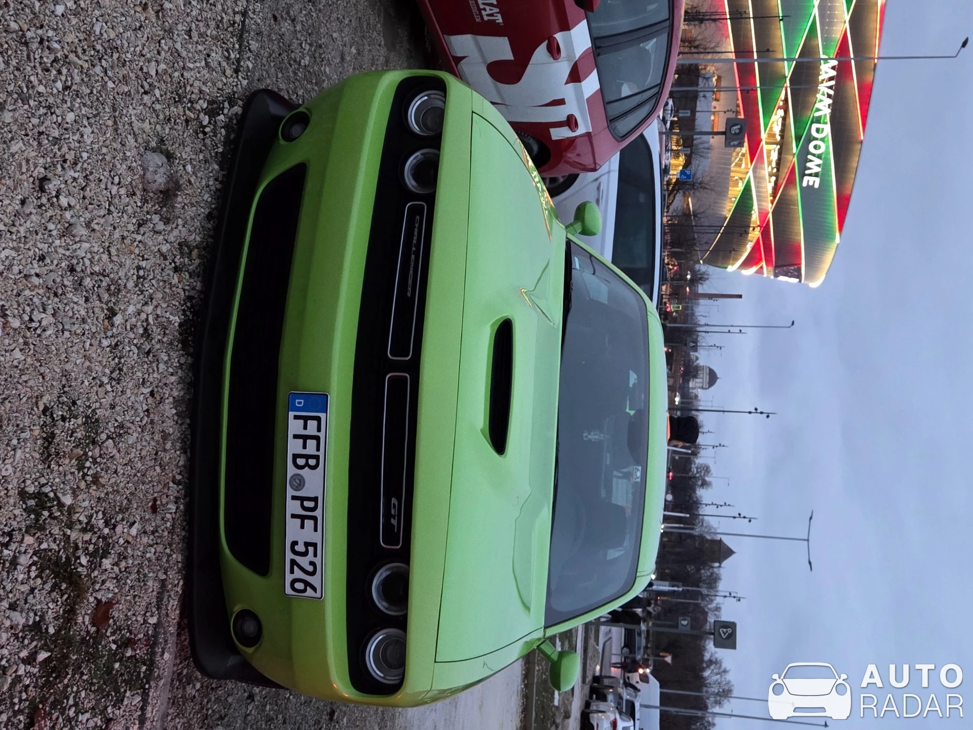 Dodge Challenger spotted in Budapest, Hungary