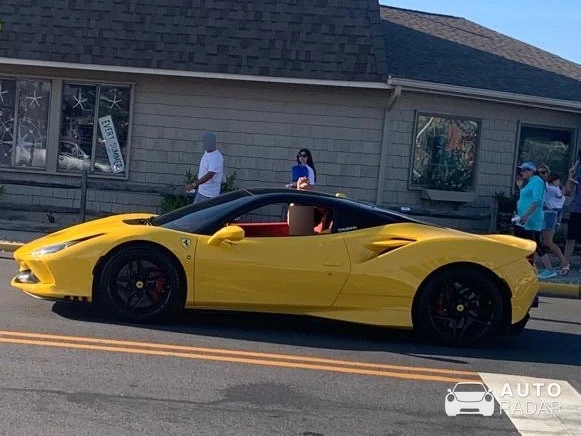 Ferrari F8 Tributo spotted in Point Pleasant, United States
