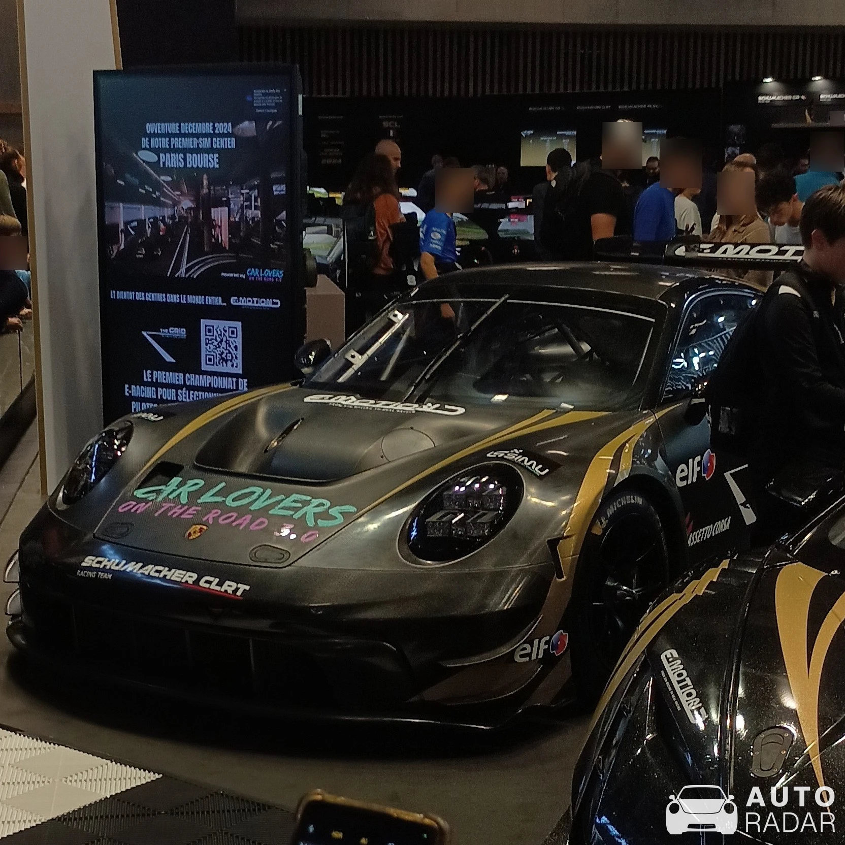 Porsche 992 GT3 R spotted in Paris, France