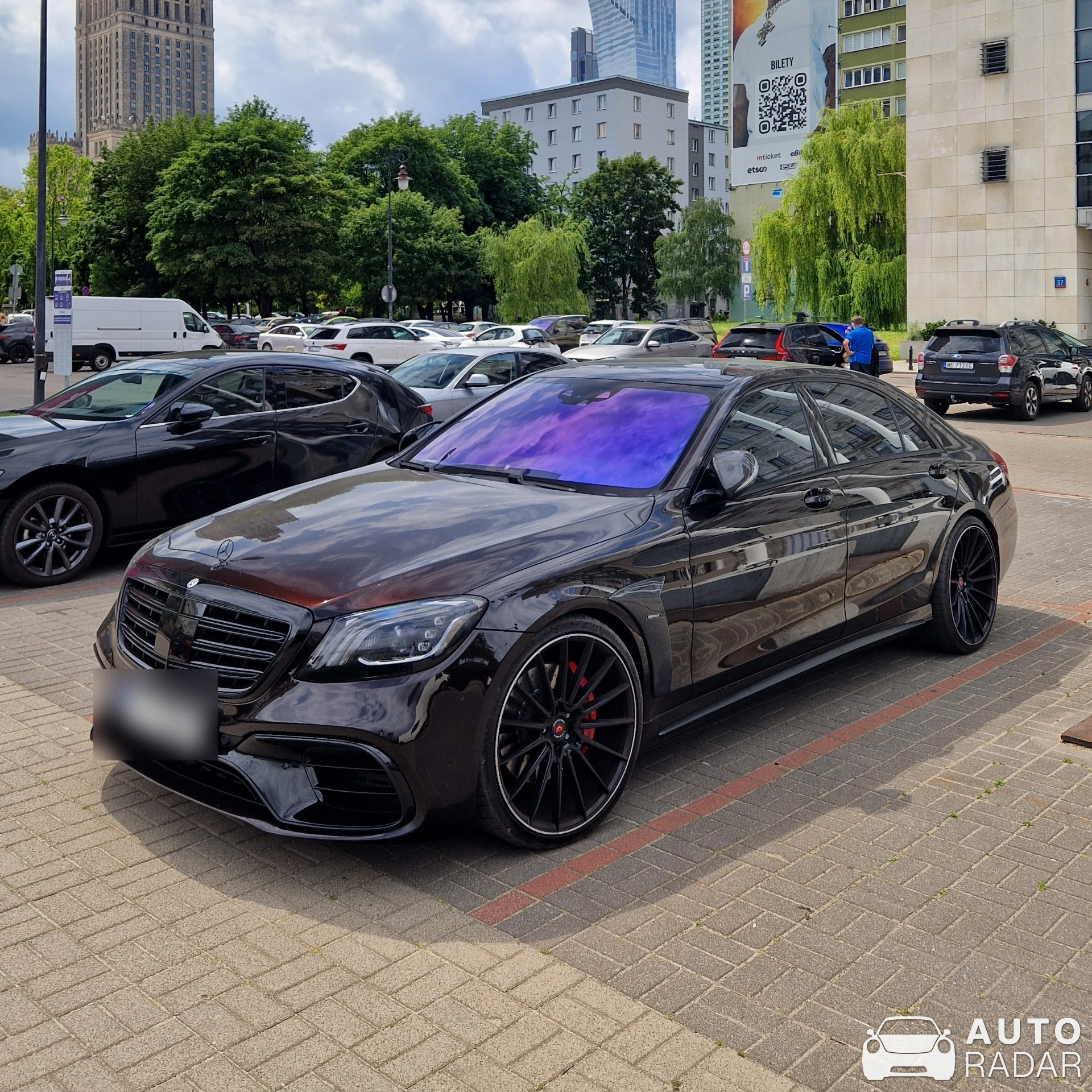 Mercedes-AMG Brabus S B40-700 V222 2017 spotted in Warszawa