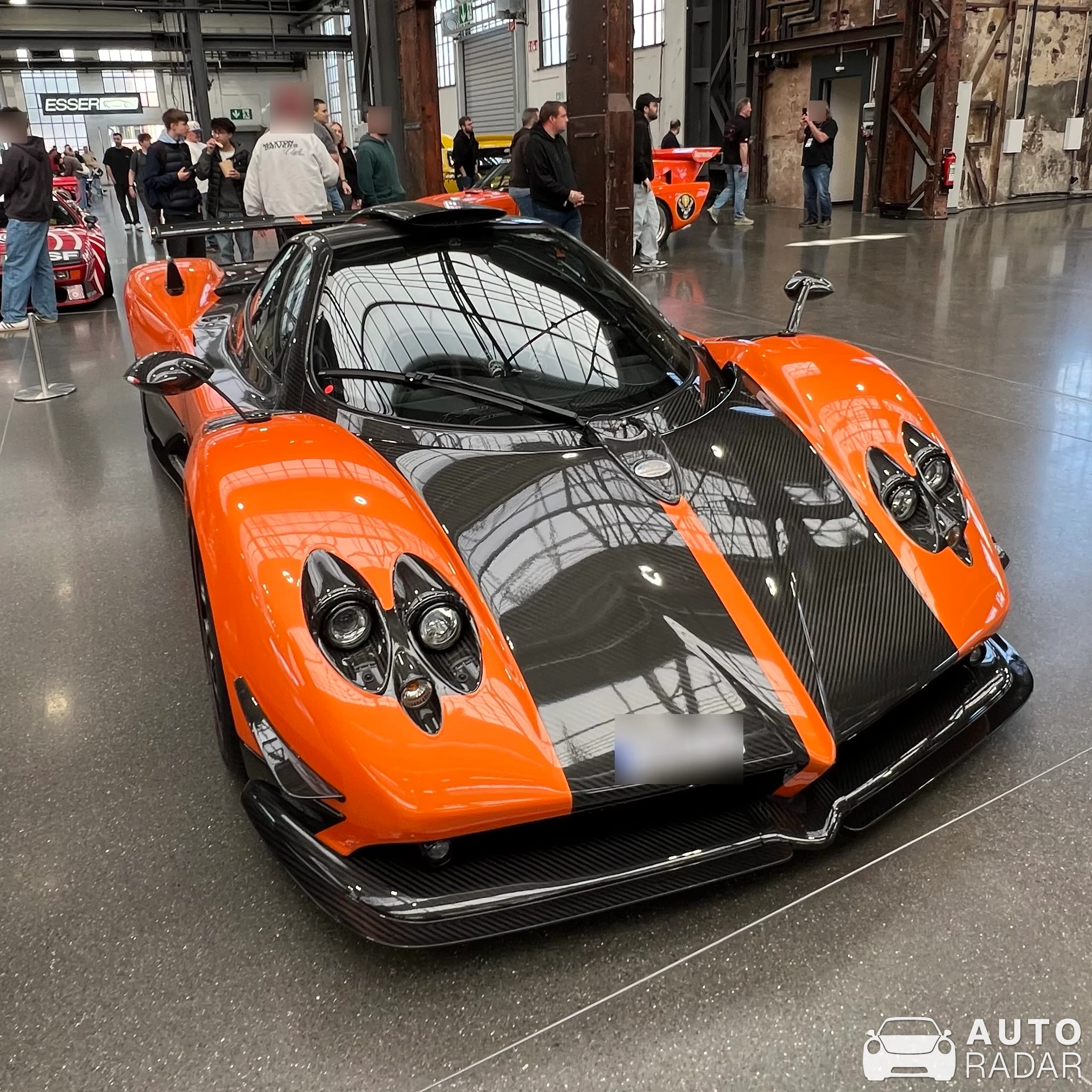 Pagani Zonda Cinque spotted in Meerbusch