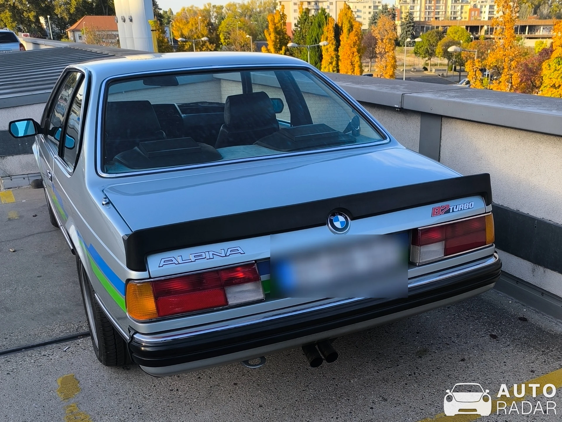 Alpina B7 Turbo Coupé E24 spotted in Győr