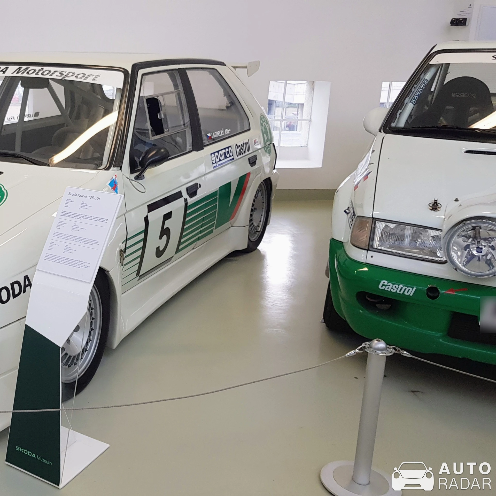 Škoda Favorit 136 L/A spotted in Mladá Boleslav
