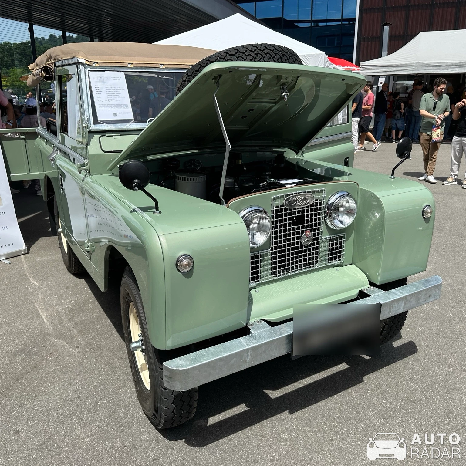 Land Rover Santana 88 Series 2 spotted in Luzern