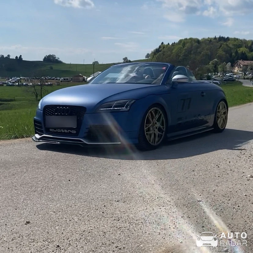 Audi TT 2.7T RS spotted in Povljana