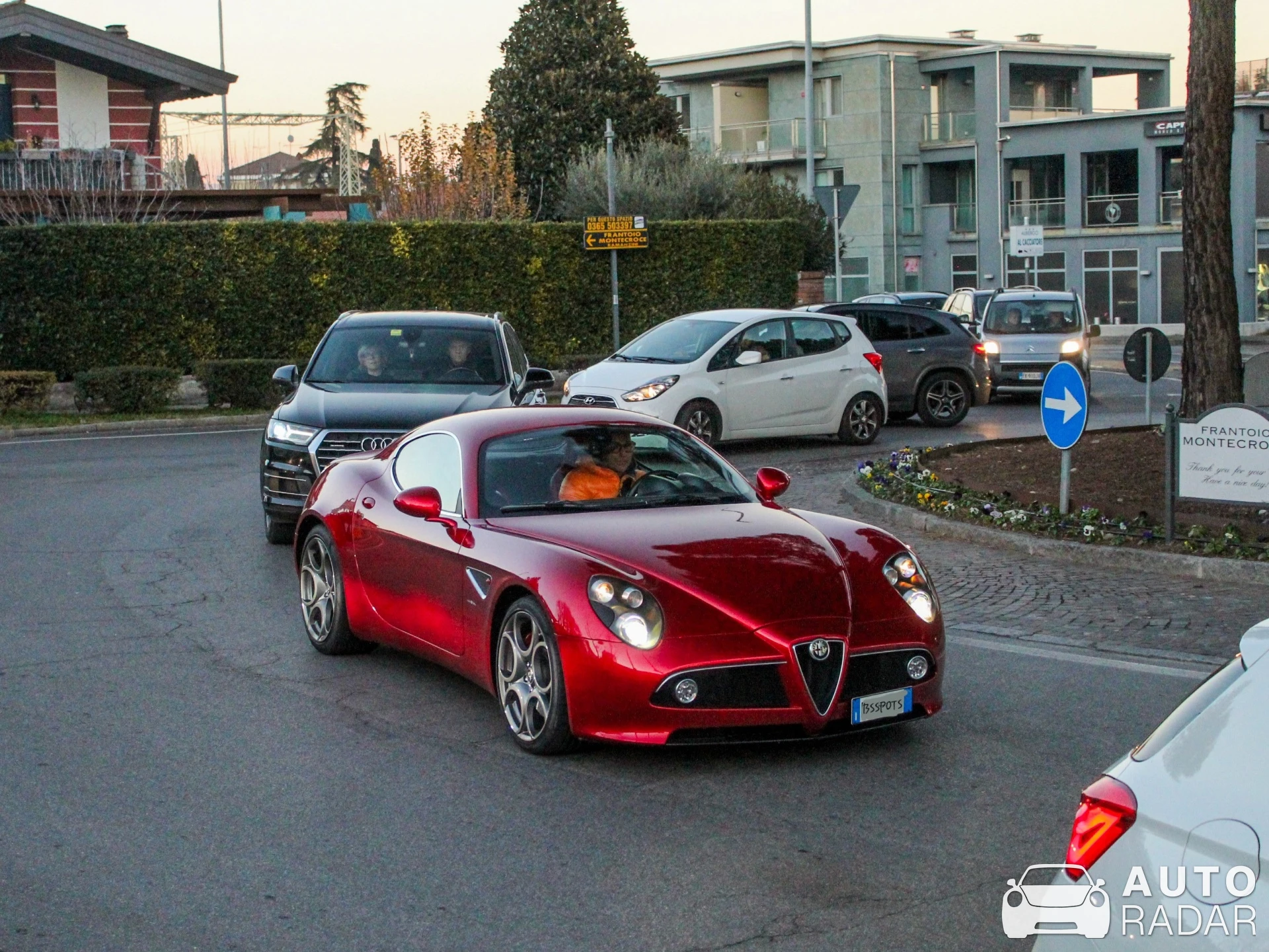 Alfa Romeo 8C Competizione spotted in Desenzano del Garda, Italy
