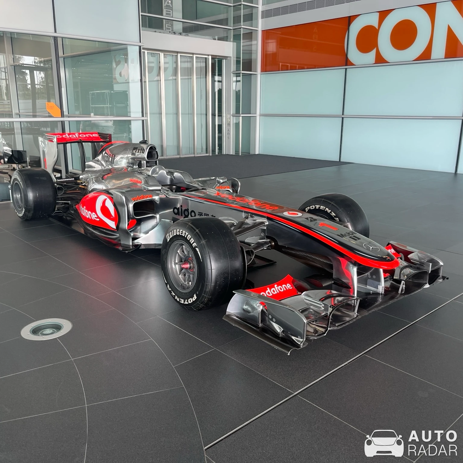 McLaren MP4-25 spotted in Surrey, United Kingdom