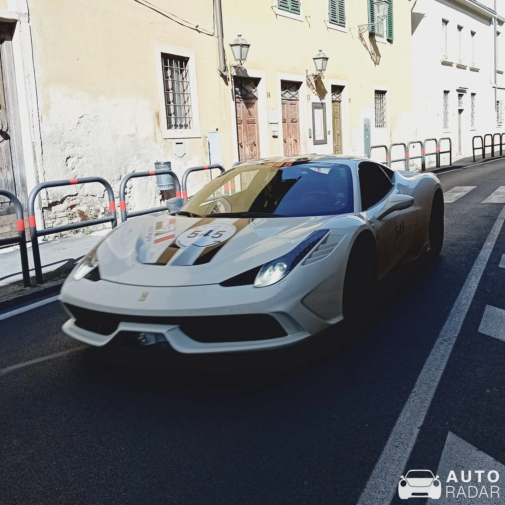Ferrari 458 Speciale spotted in Prato, Italy