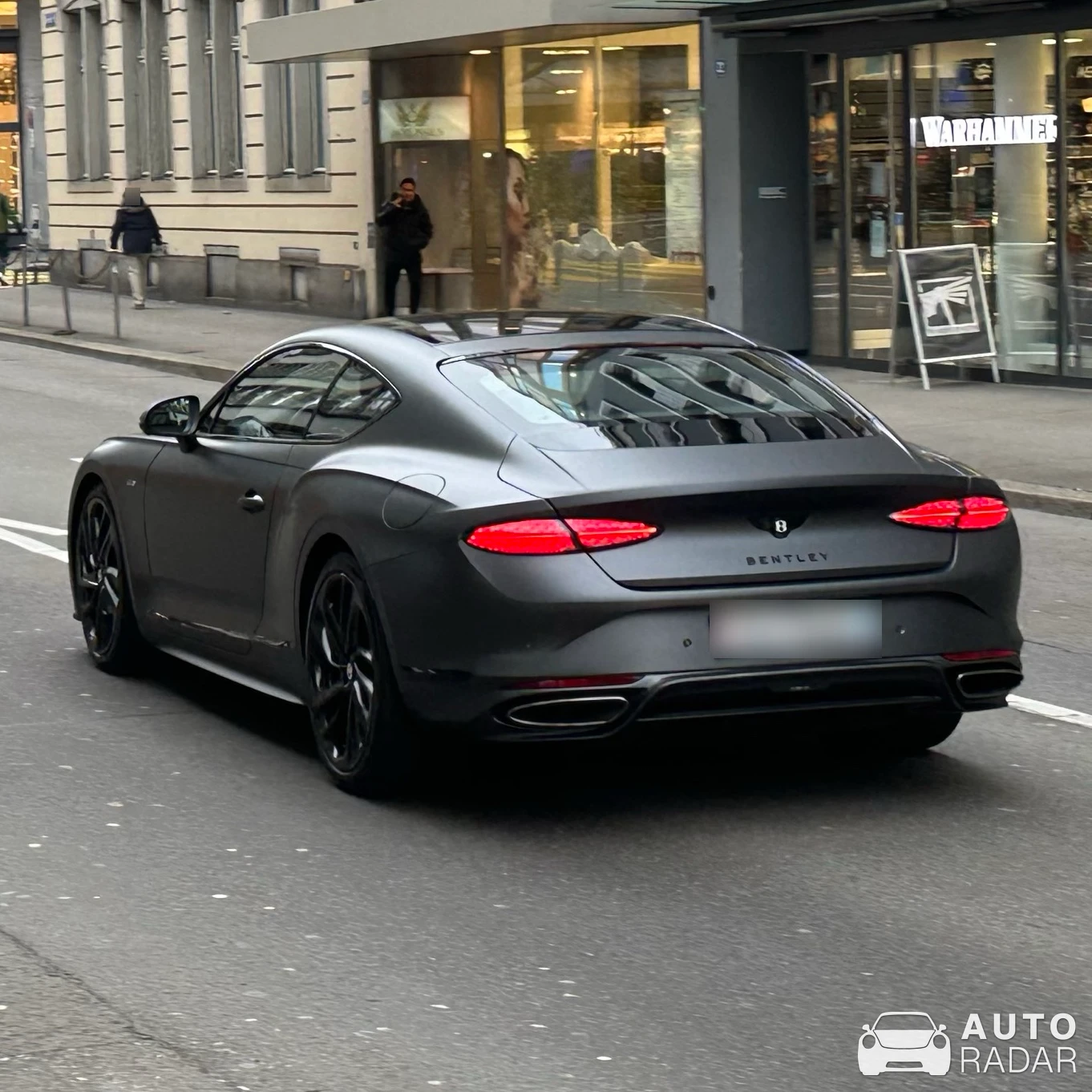 Bentley Continental GT Speed 2025 spotted in Zürich