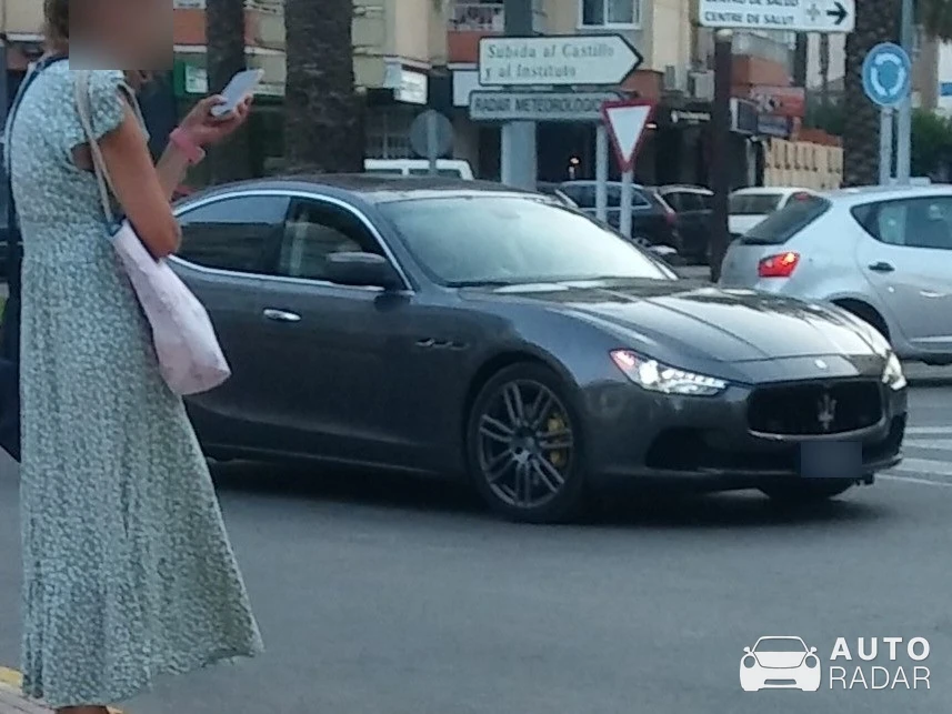 Maserati Ghibli spotted in Cullera, Spain