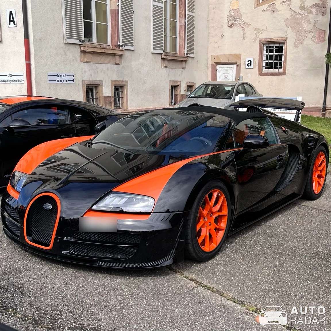 Bugatti Veyron 16.4 Grand Sport Vitesse World Record Car Edition spotted in Molsheim