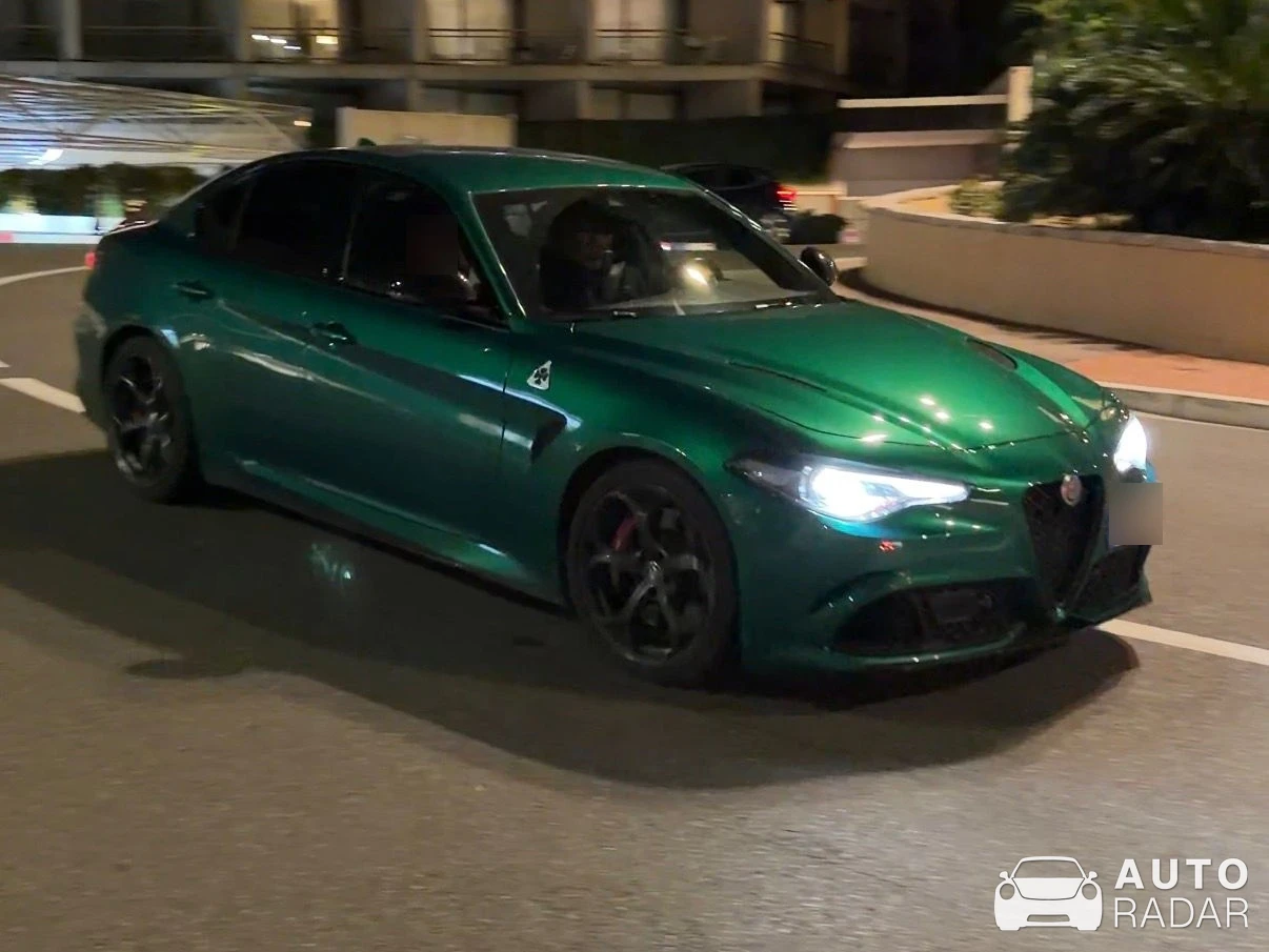 Alfa Romeo Giulia Quadrifoglio spotted in Monaco, Monaco