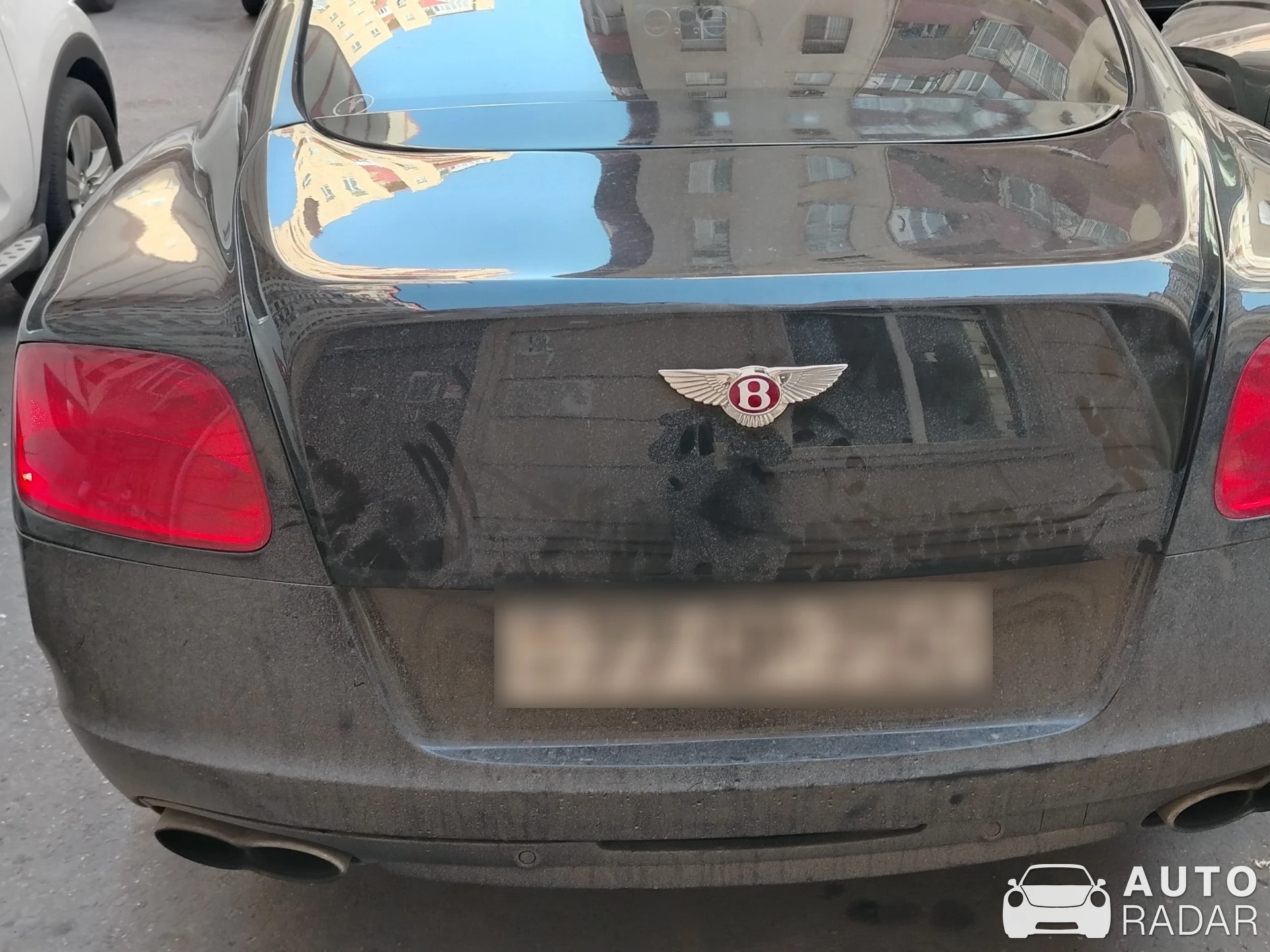 Bentley Continental GT V8 spotted in Bakı