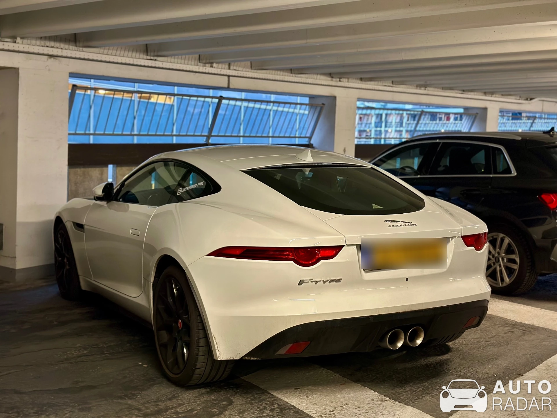 Jaguar F-Type R Coupé spotted in Rotterdam, Netherlands