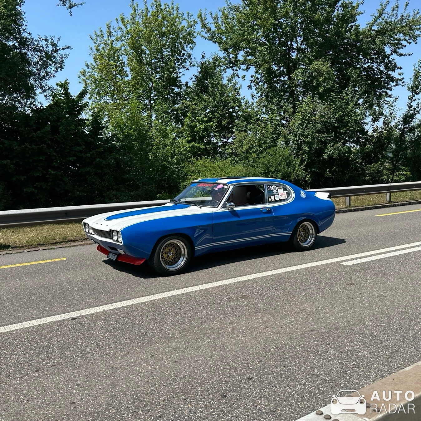 Ford Capri RS2600 spotted in Freienbach