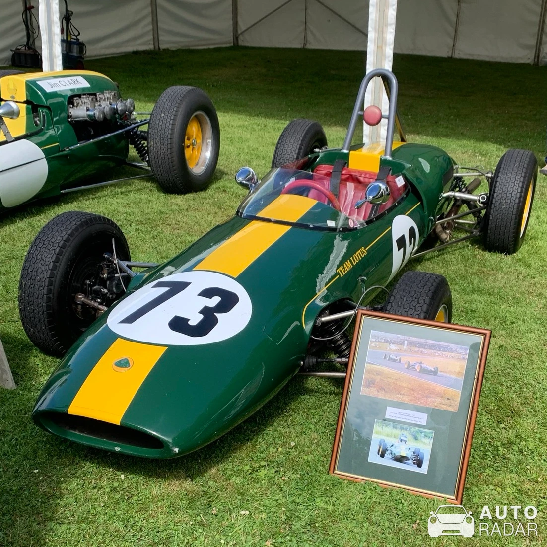 Lotus 27 spotted in Duns Castle