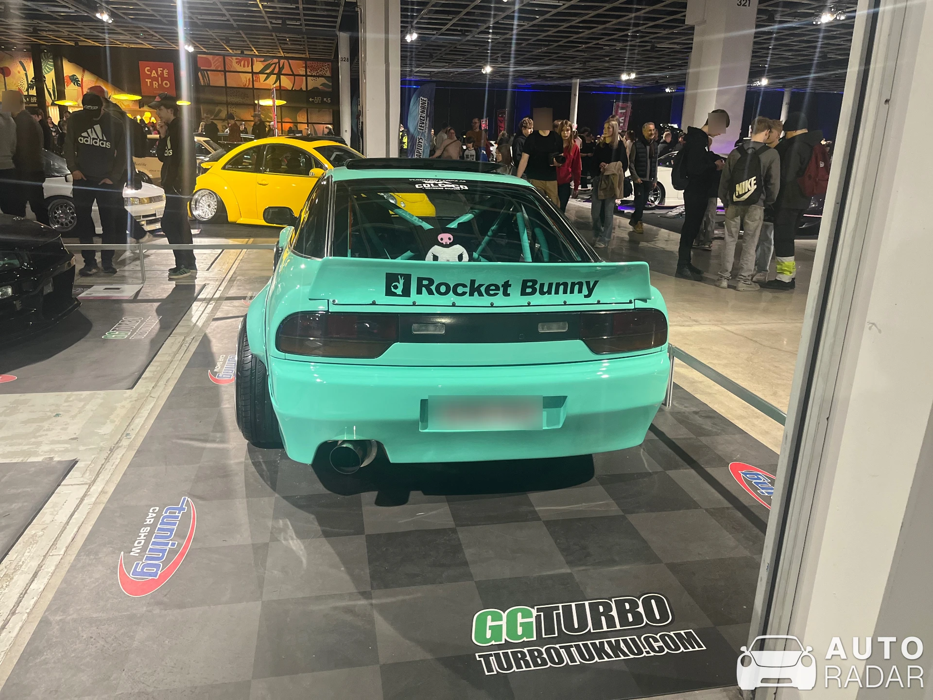 Nissan 180SX Rocket Bunny spotted in Helsinki