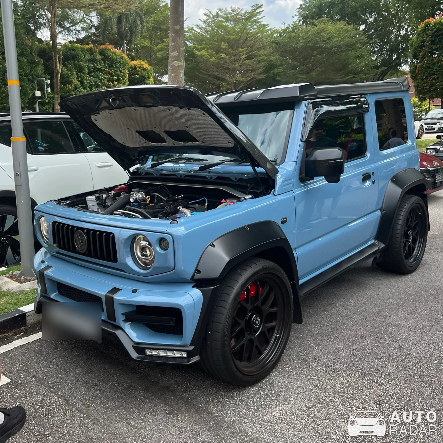 Suzuki Jimny Liberty Walk spotted in Singapore