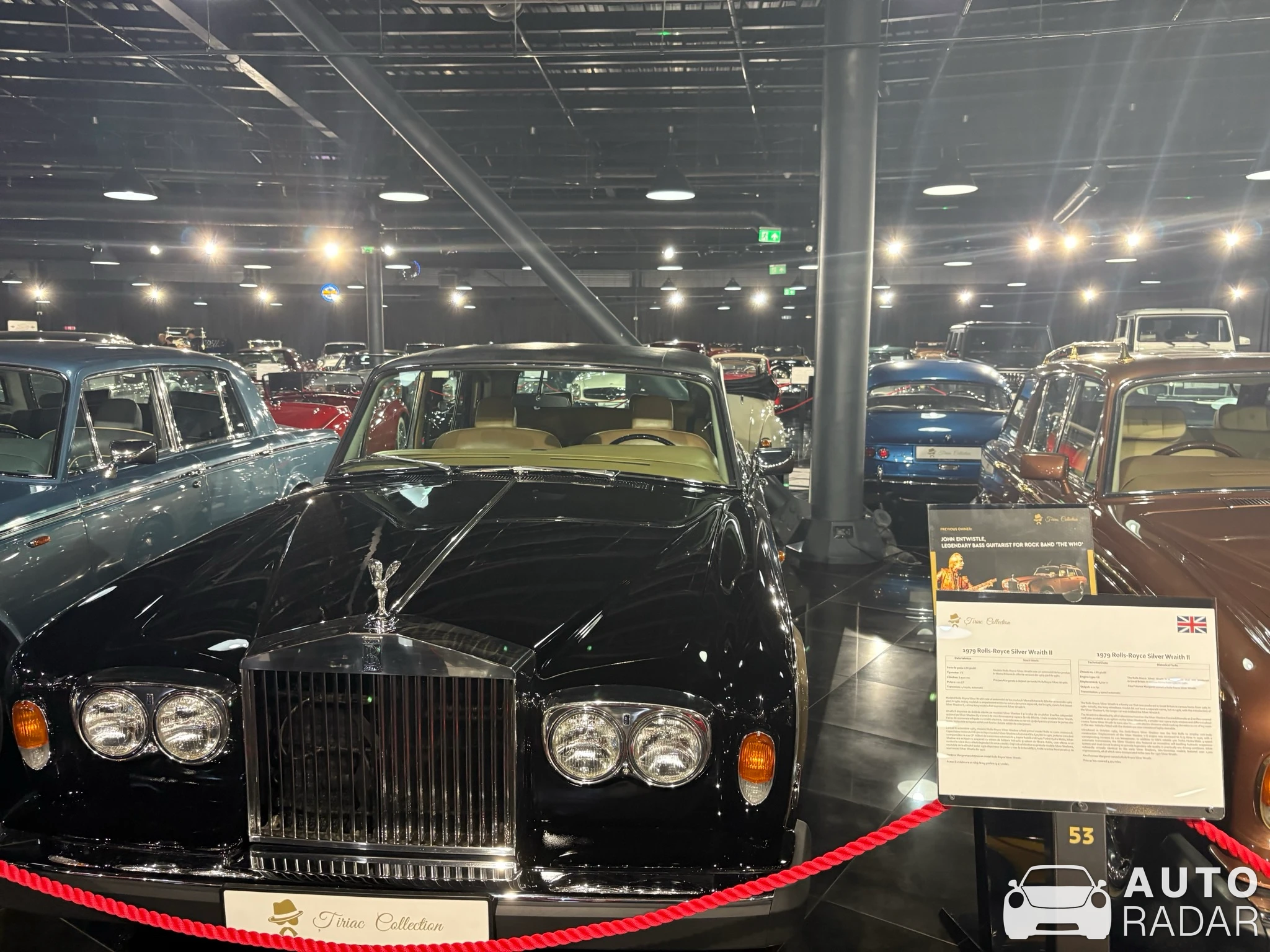 Rolls-Royce Silver Wraith spotted in Otopeni