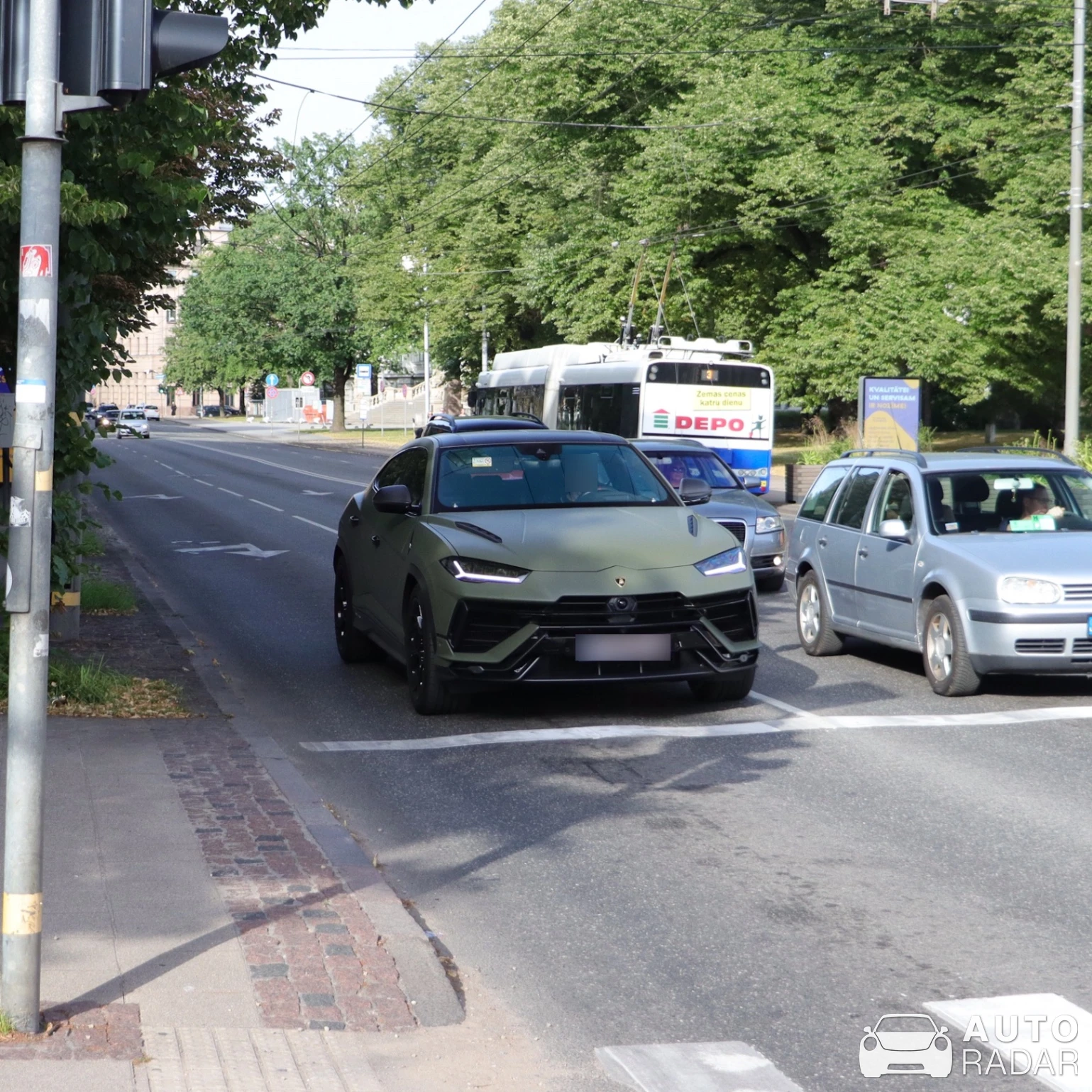 Lamborghini Urus Performante spotted in Riga, Latvia