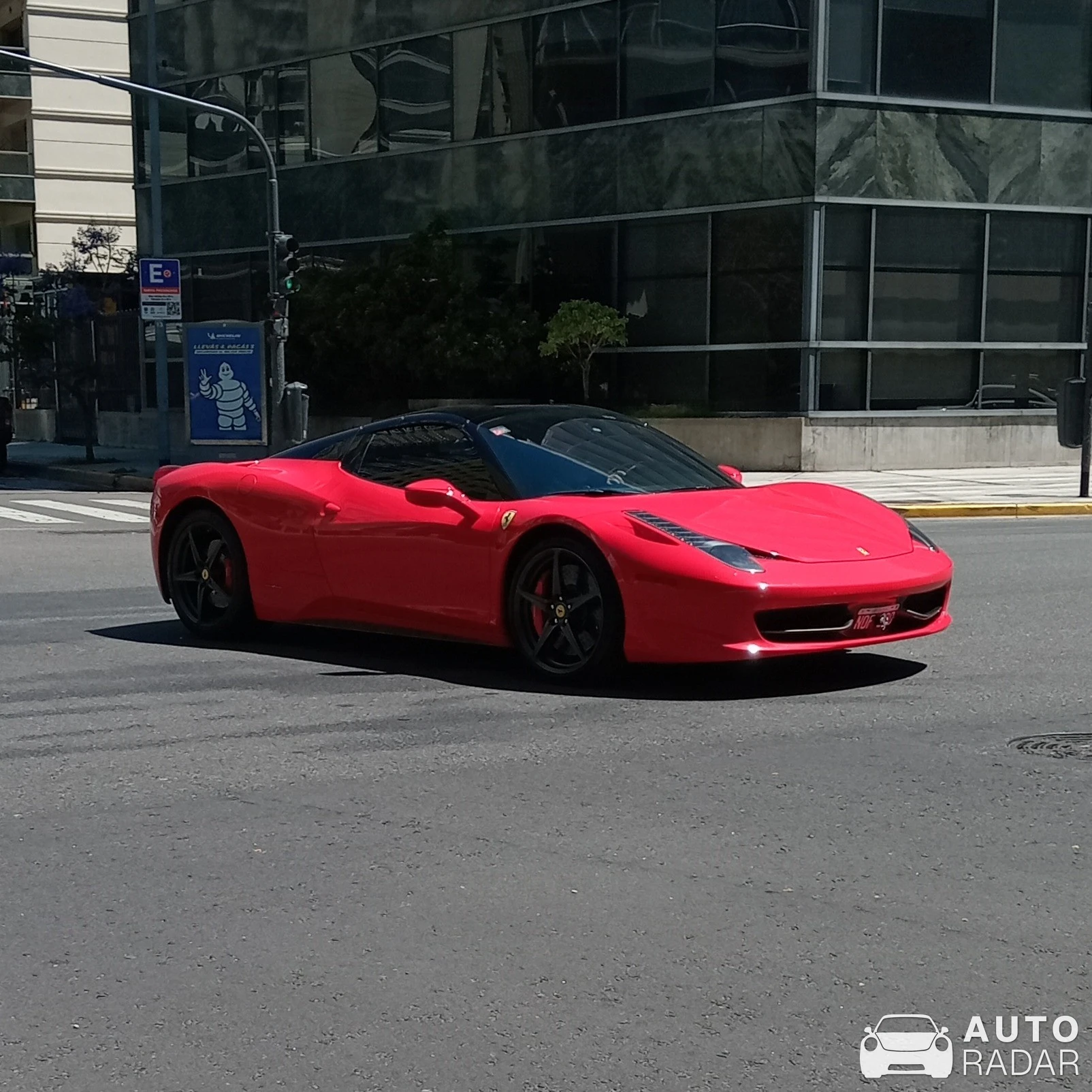 Ferrari 458 Spider spotted in Buenos Aires, Argentina