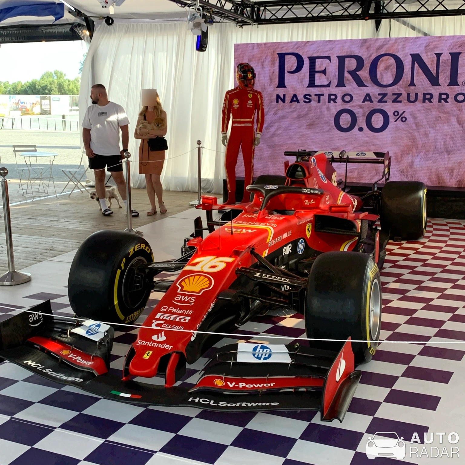 Ferrari Scuderia SF24 spotted in Bratislava