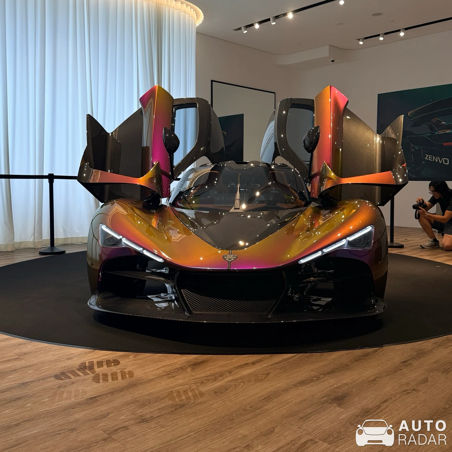 Zenvo Aurora spotted in Singapore