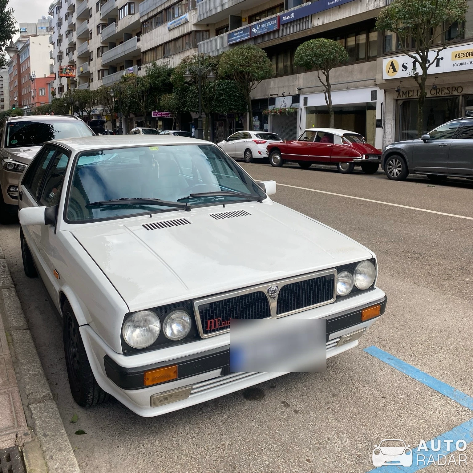 Lancia Delta HF Turbo Rallye spotted in León