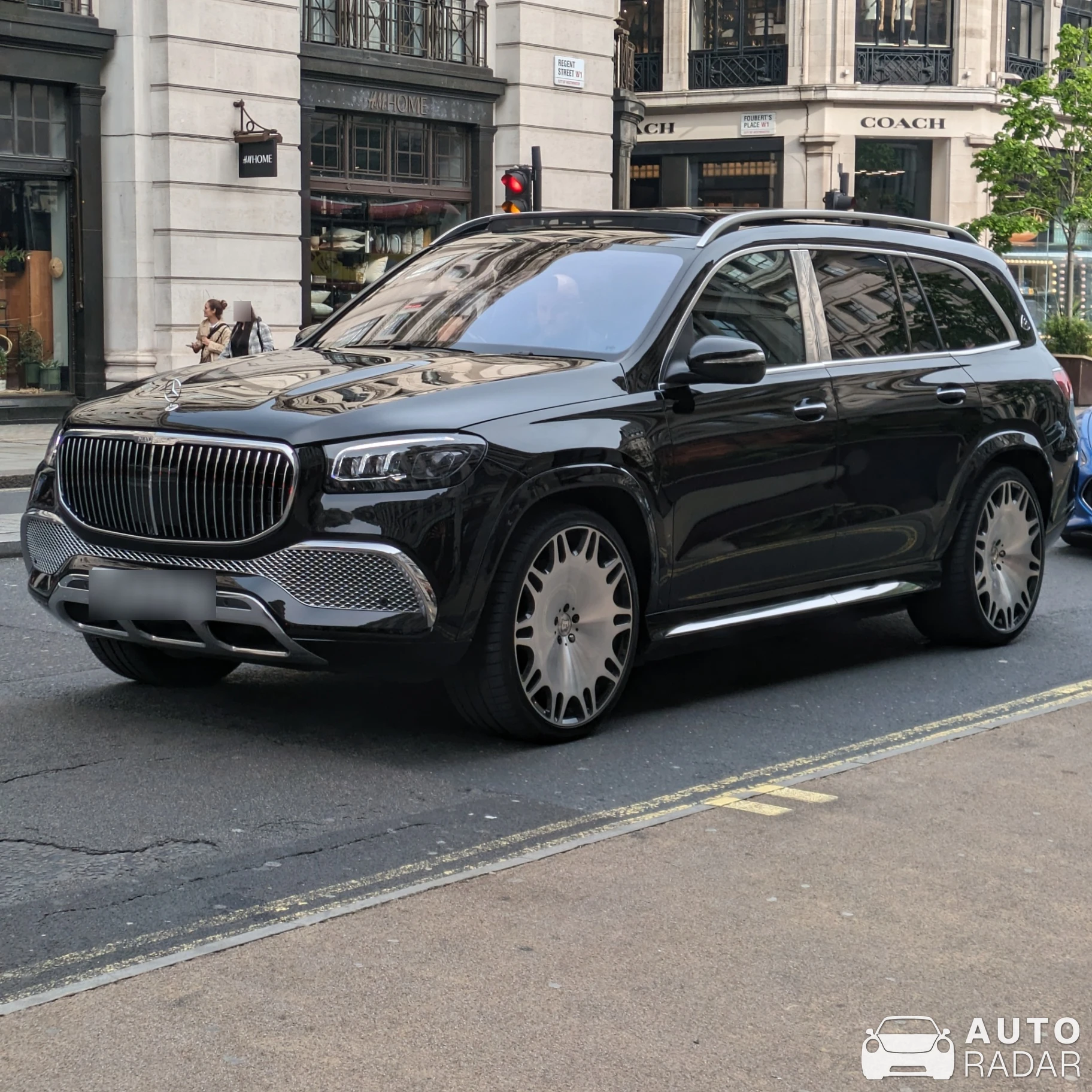 Mercedes-Maybach GLS 600 spotted in Greenock, United Kingdom