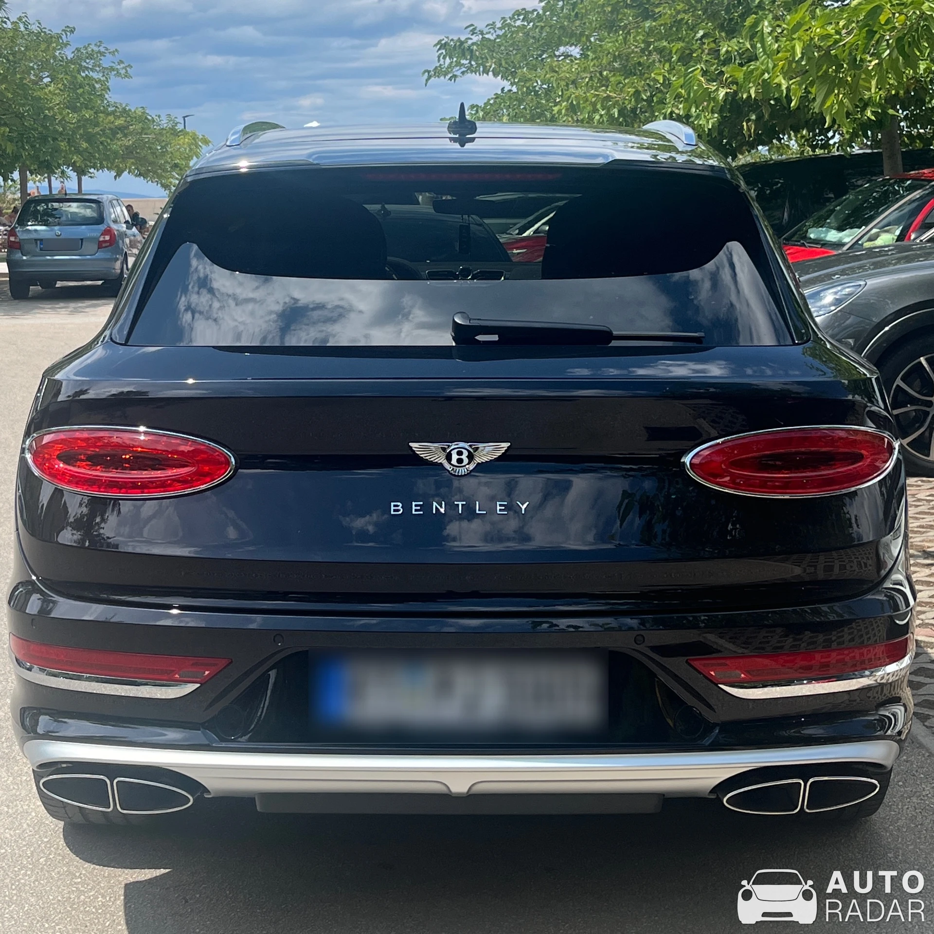 Bentley Bentayga Azure First Edition spotted in Makarska, Croatia