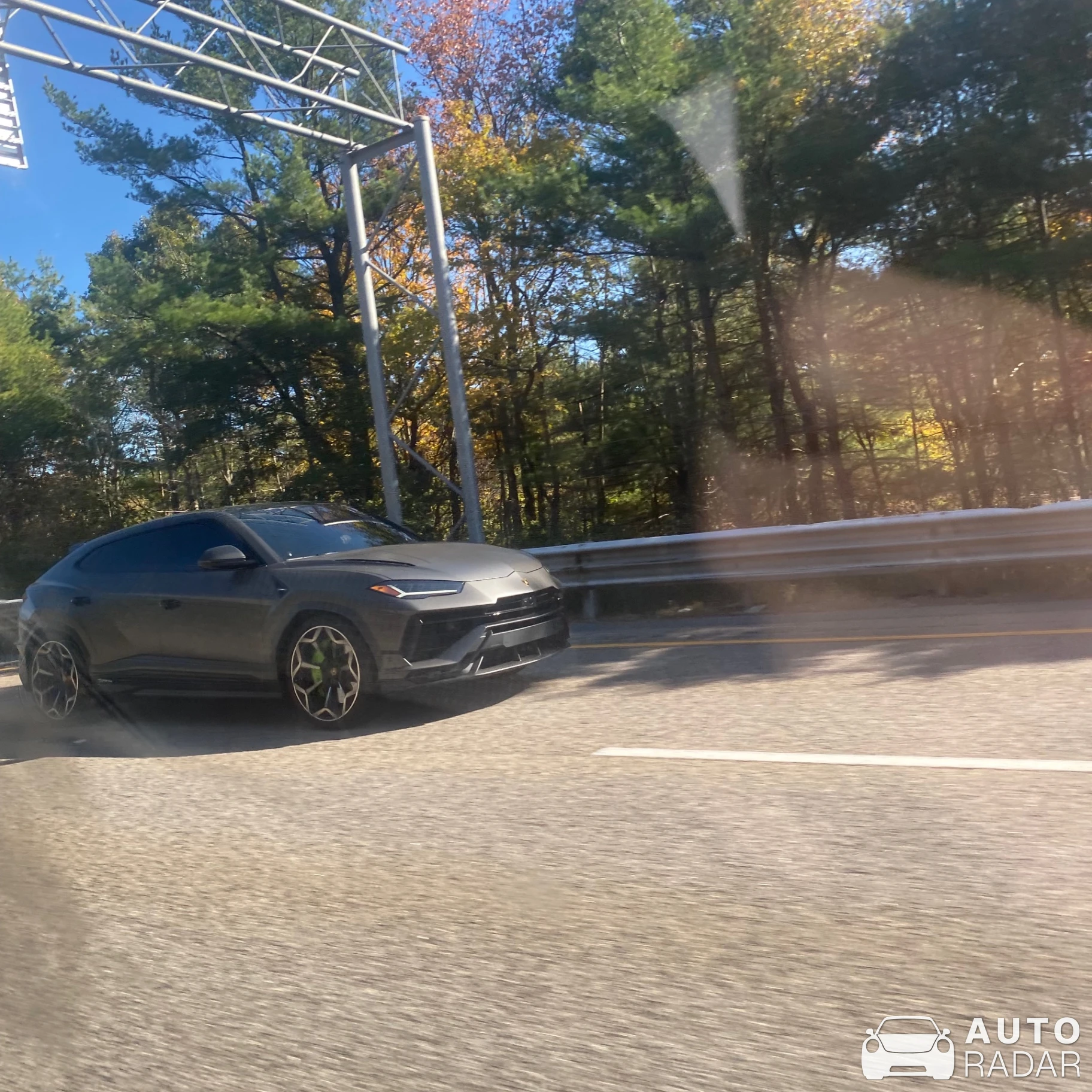 Lamborghini Urus spotted in Foxborough, United States