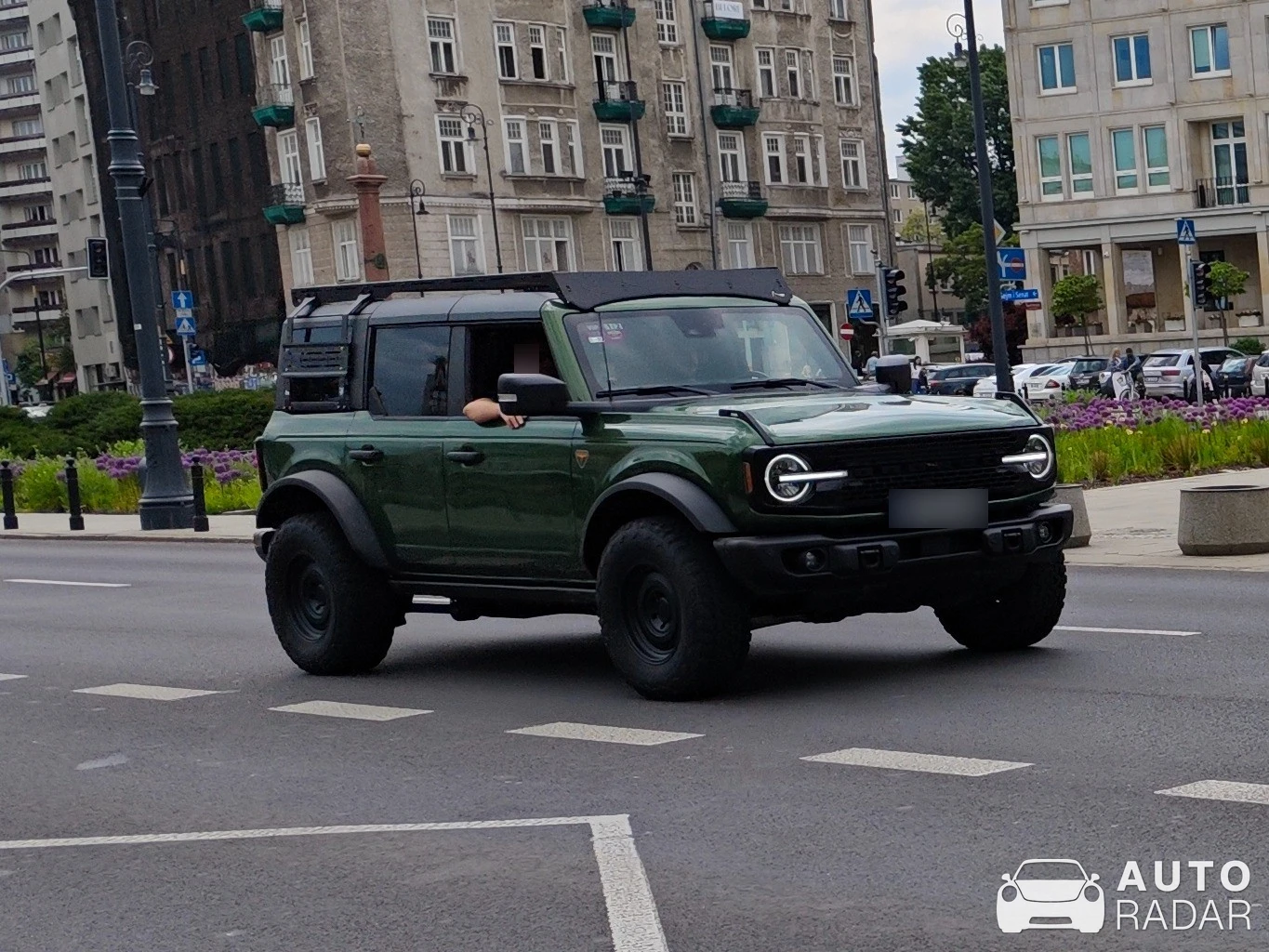 Ford Bronco Wildtrak spotted in Warszawa