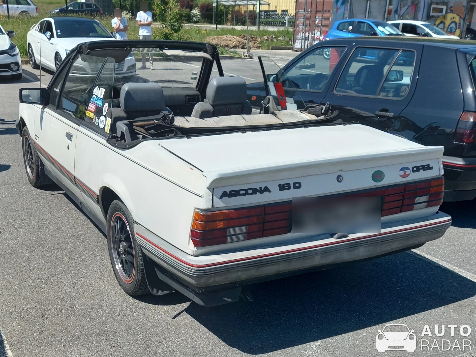 Opel Ascona A spotted in Sevrier