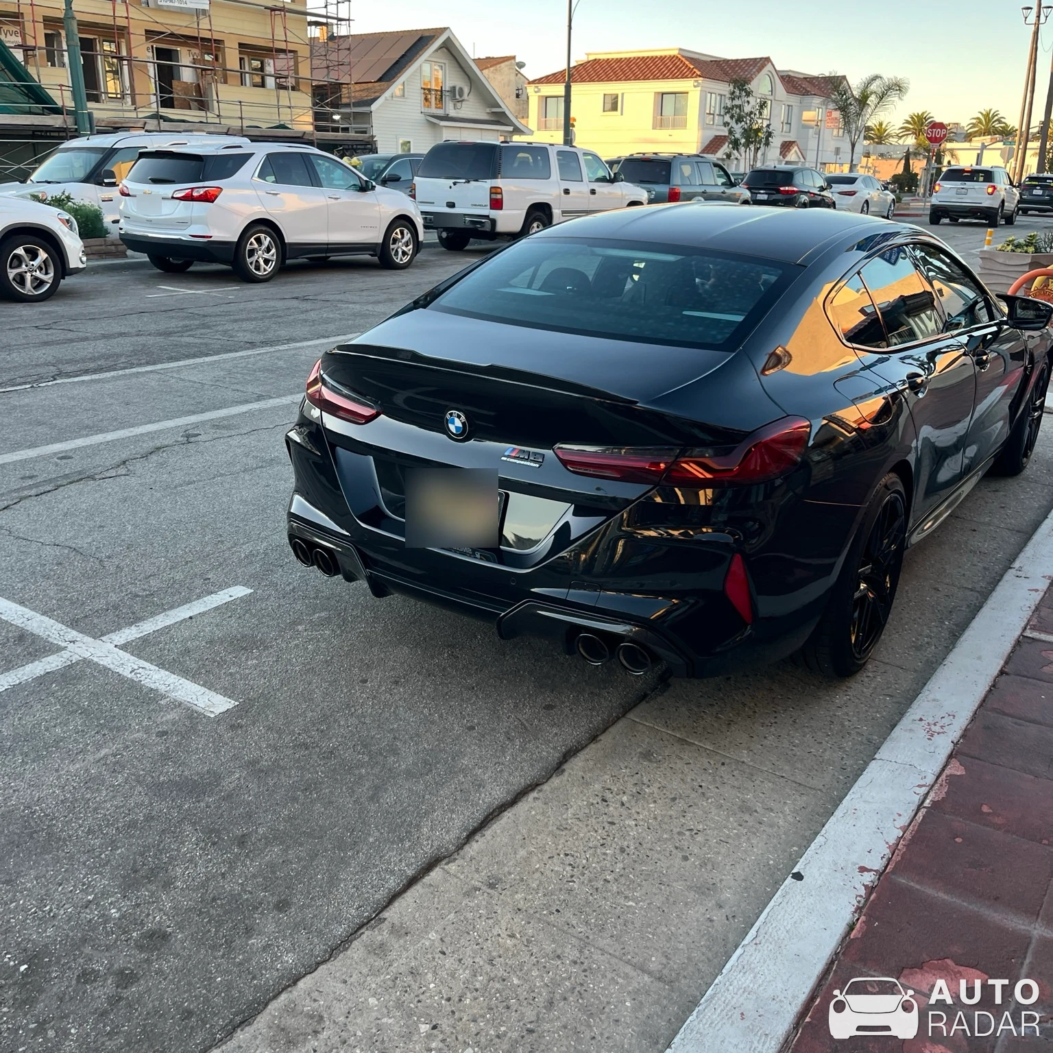 BMW M8 F93 Gran Coupé Competition spotted in Hermosa Beach, United States