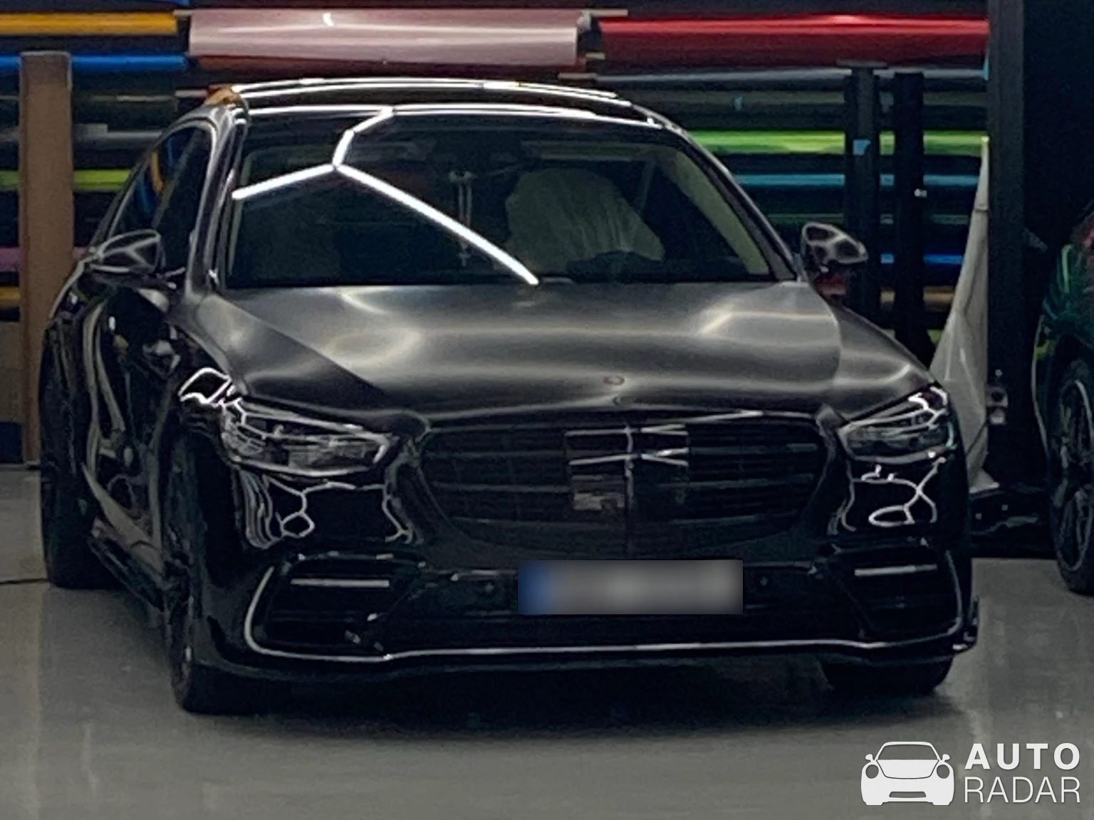 Mercedes-Benz S 400 d 4MATIC W223  spotted in Praha 1