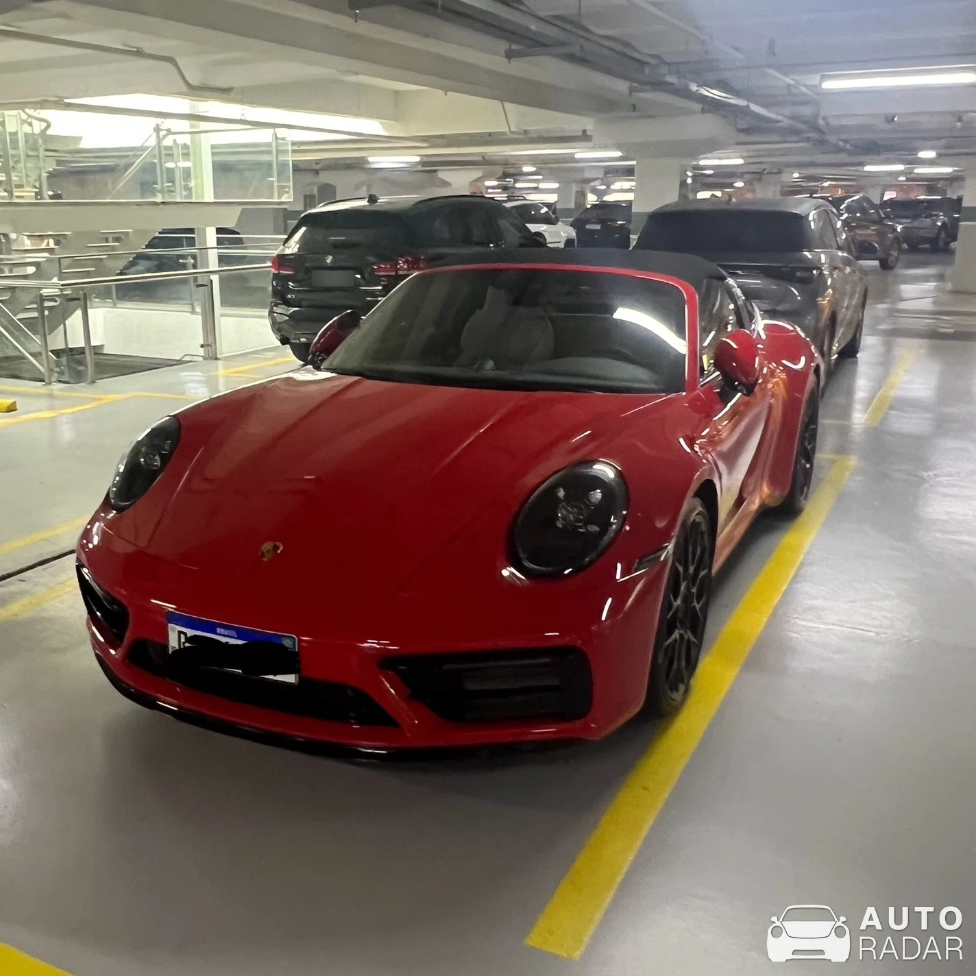 Porsche 991 Targa 4S MkI spotted in Barra da Tijuca, Brazil