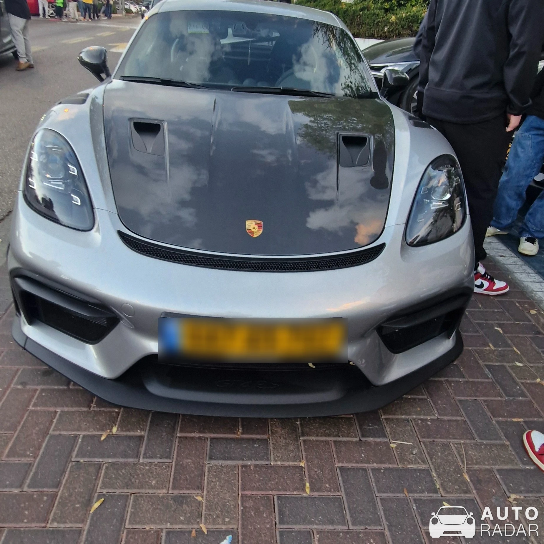 Porsche 718 Cayman GT4 RS spotted in Ramat Gan, Israel
