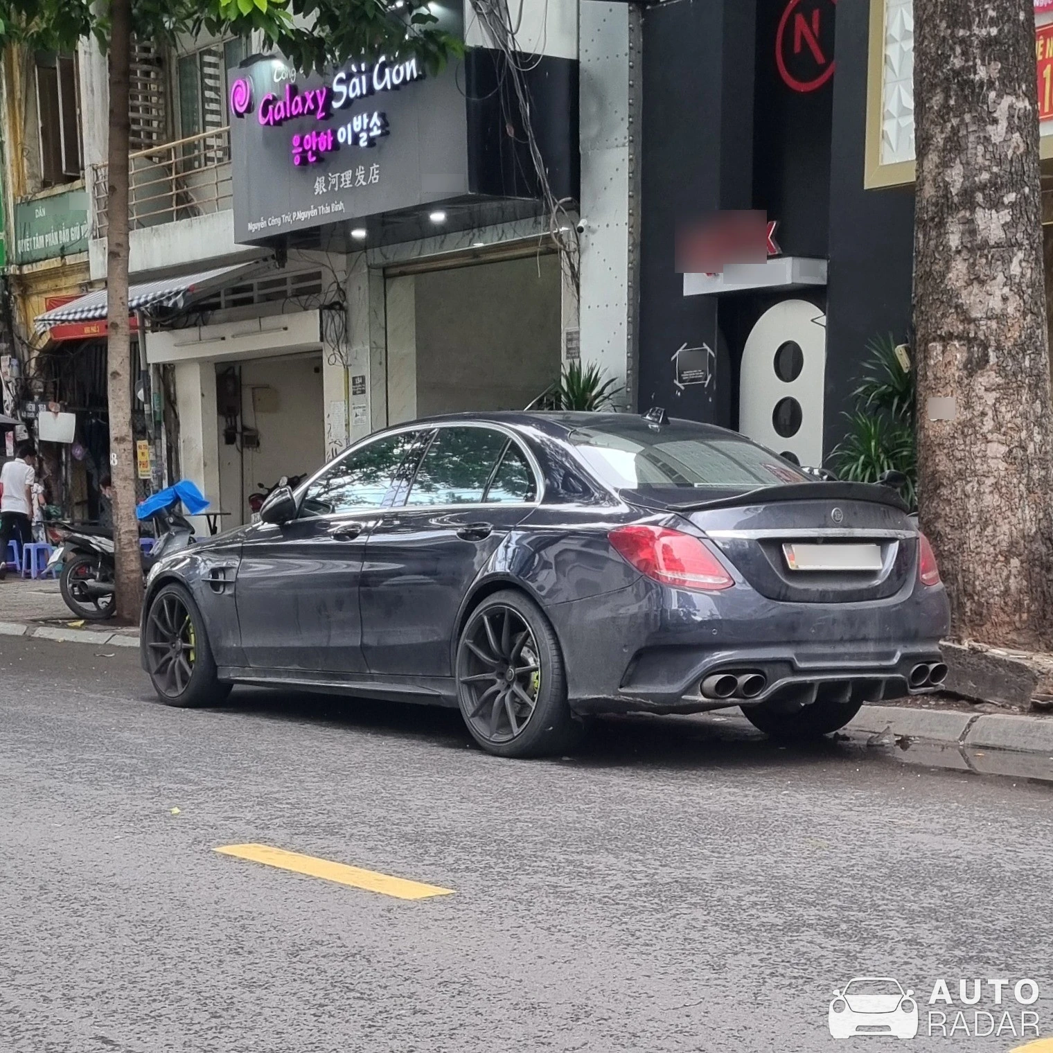 Mercedes-AMG Brabus C B40S-650 W205 spotted