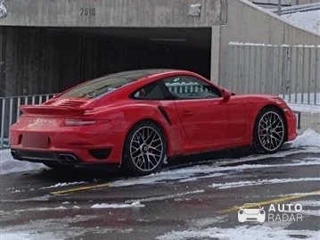 Porsche 991 Turbo S MkI spotted in Davos, Switzerland