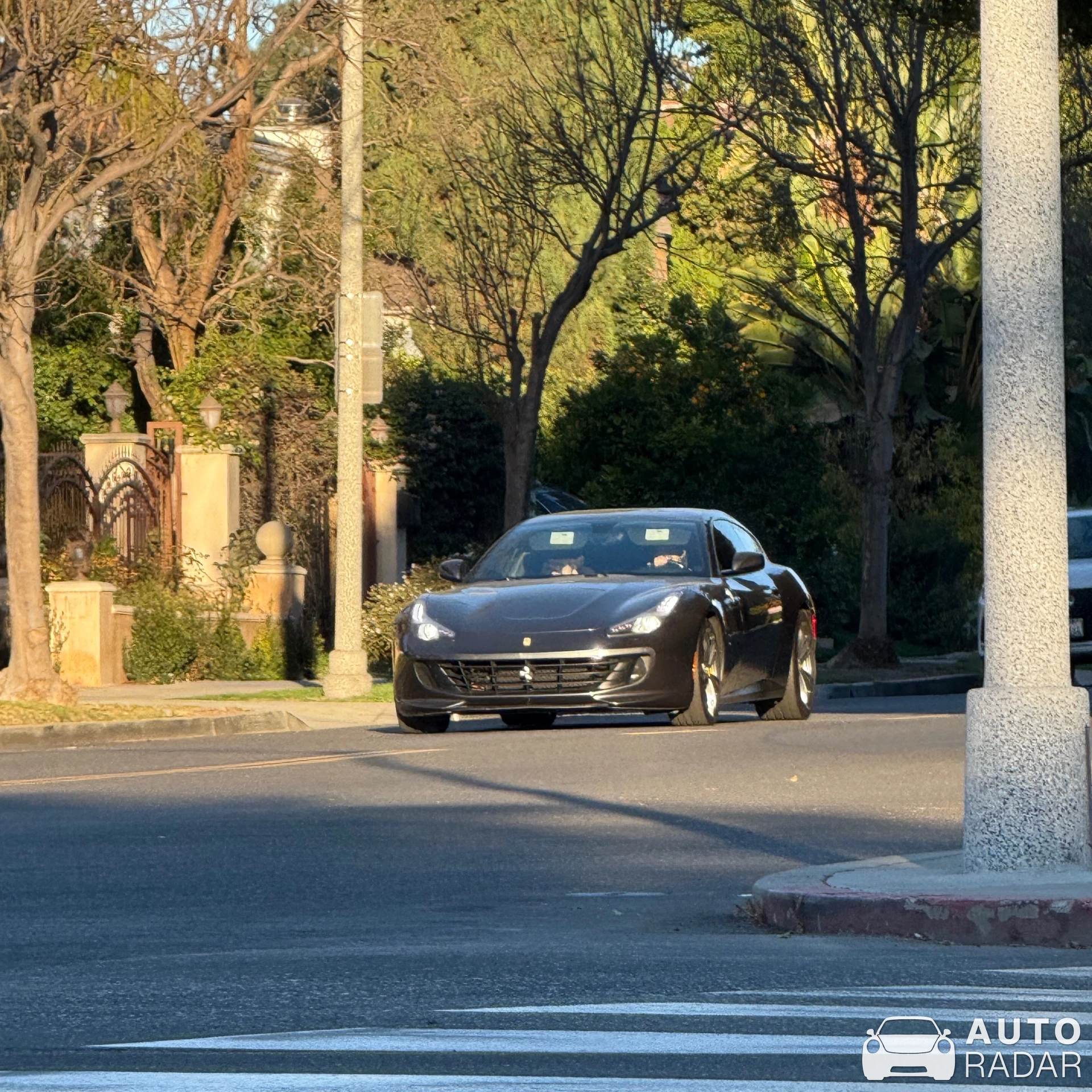 Ferrari GTC4Lusso spotted in Beverly Hills, United States