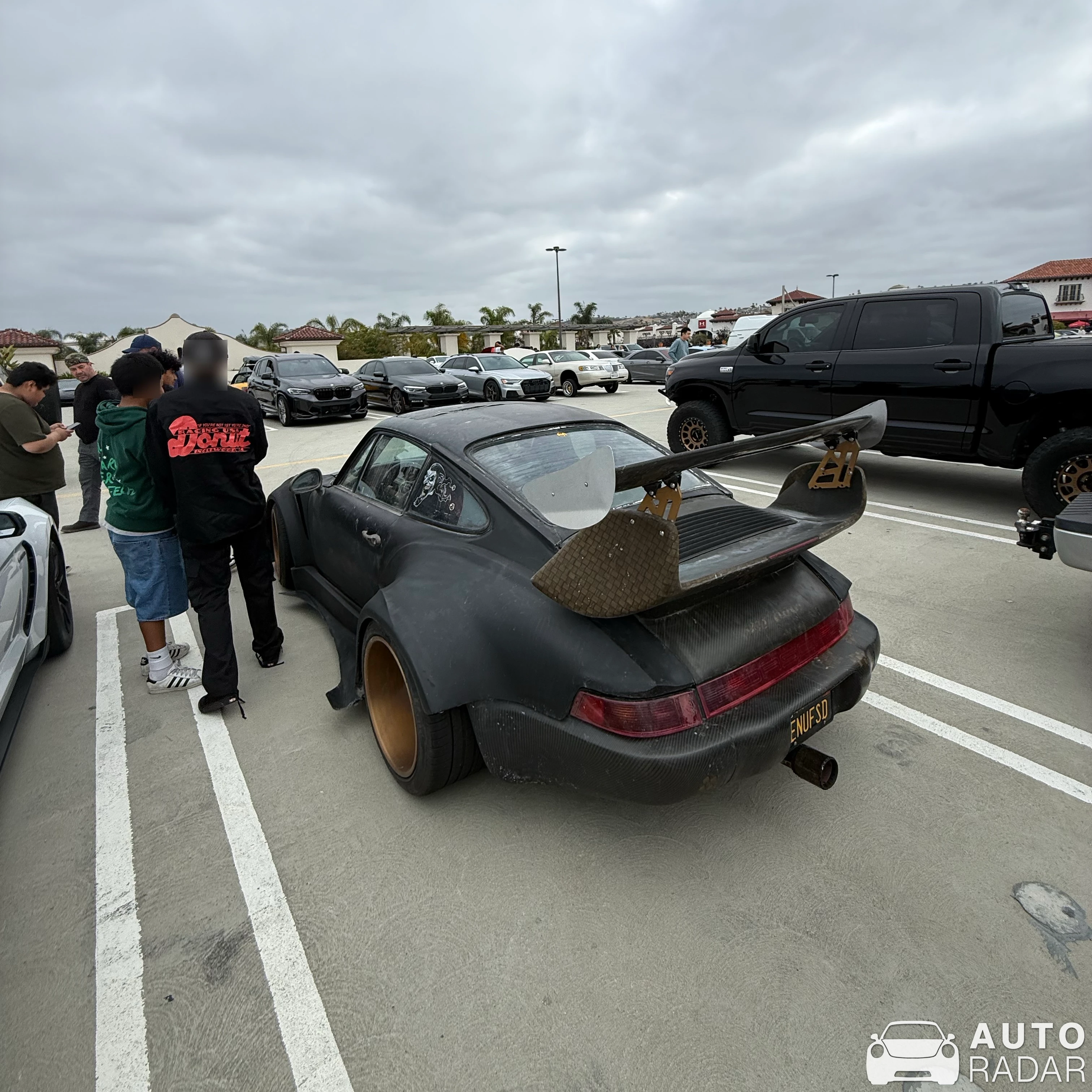 Porsche 911 SC RWB spotted in San Clemente