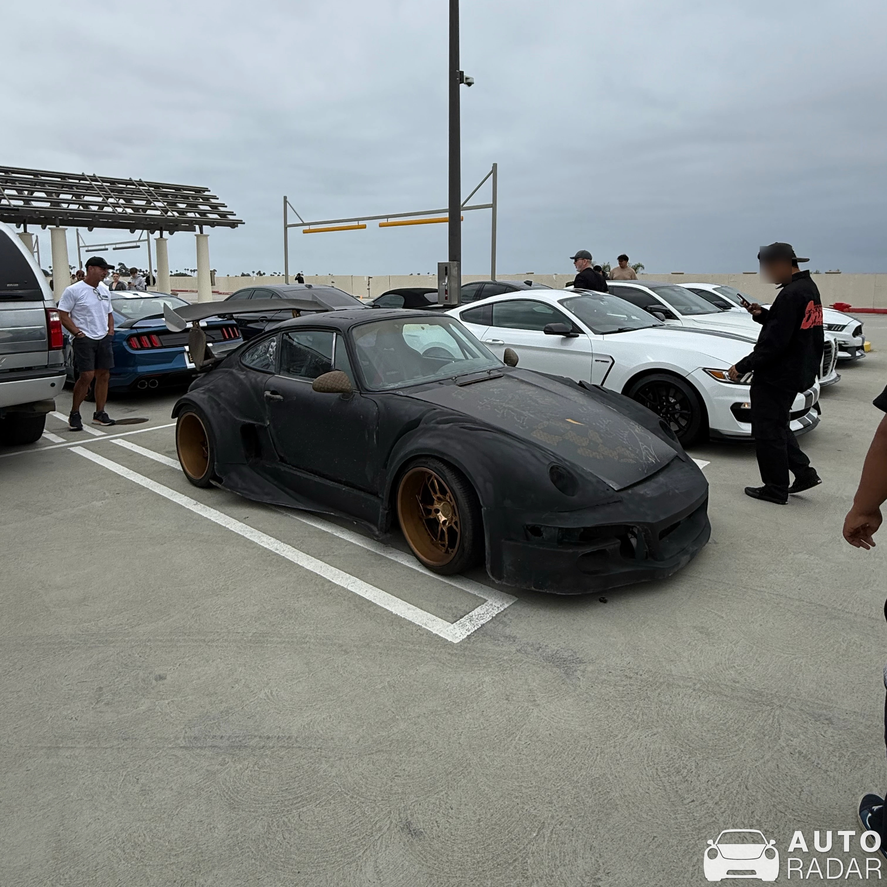 Porsche 911 SC RWB spotted in San Clemente, United States