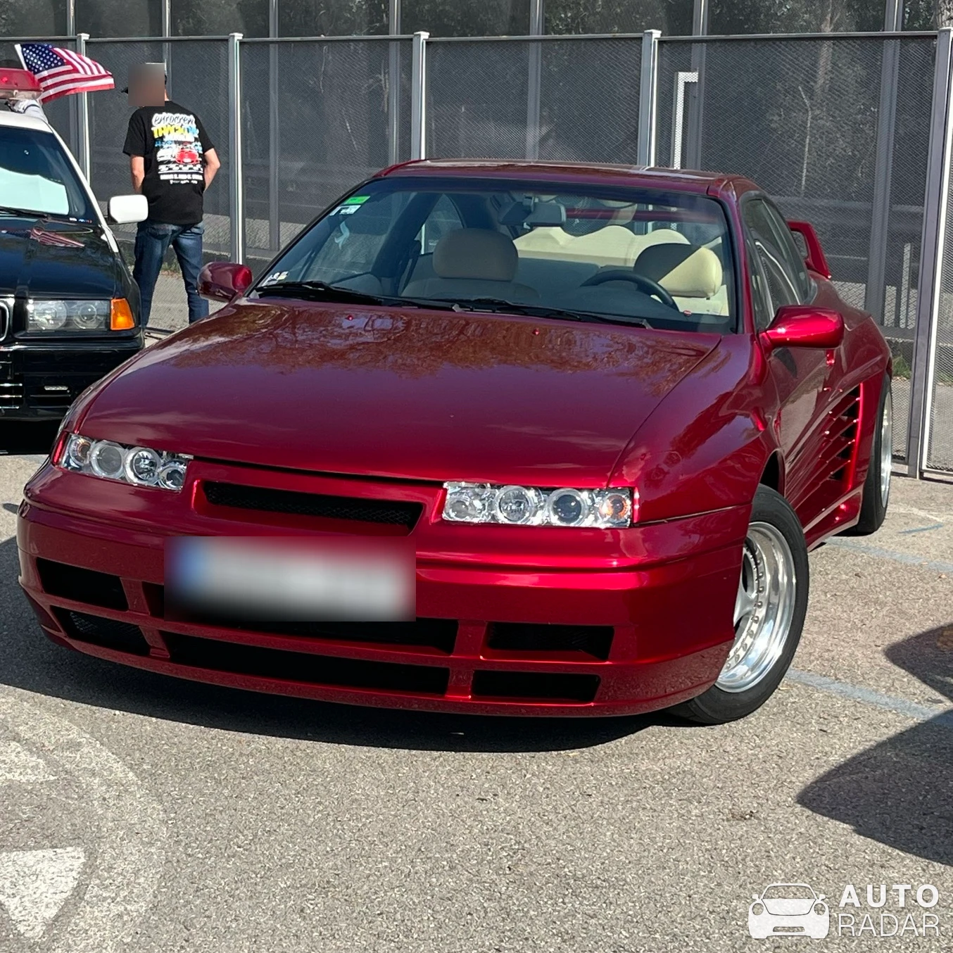 Opel Calibra spotted in Montmeló