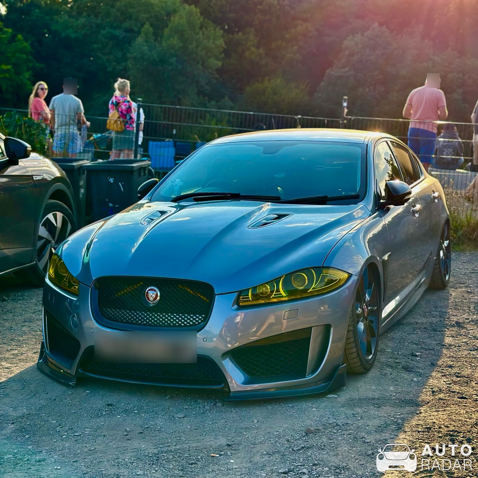 Jaguar XFR-S spotted in Herschbroich