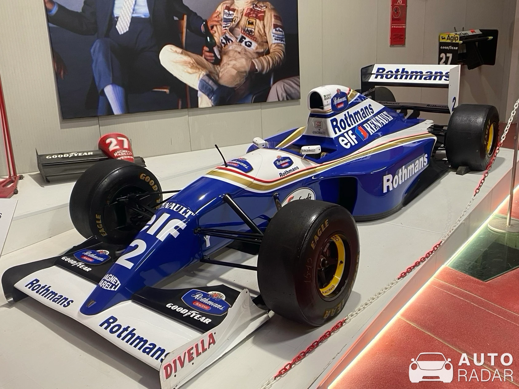 Williams FW16 spotted in Nonantola