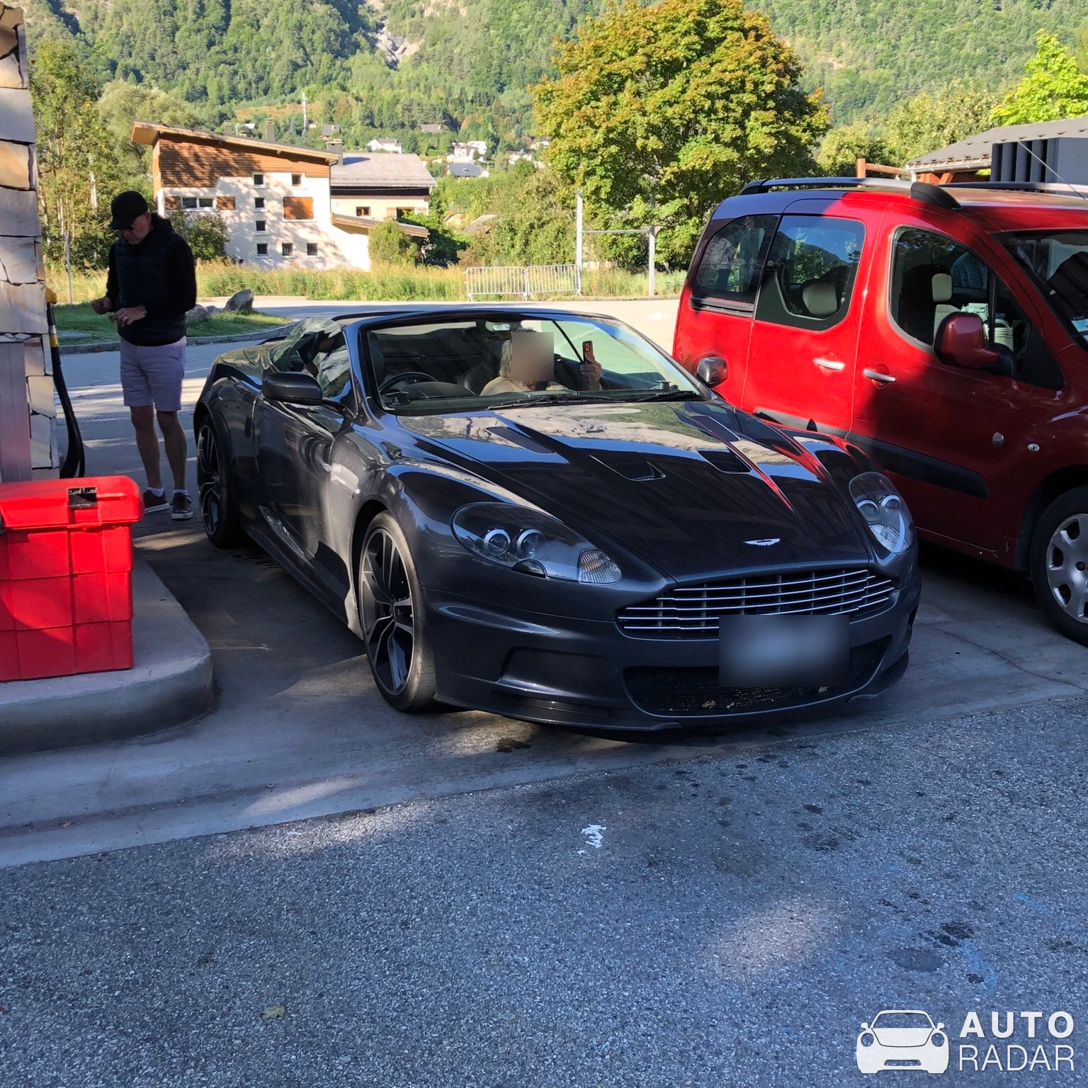 Aston Martin DBS Volante UB-2010 spotted in Livet-et-Gavet